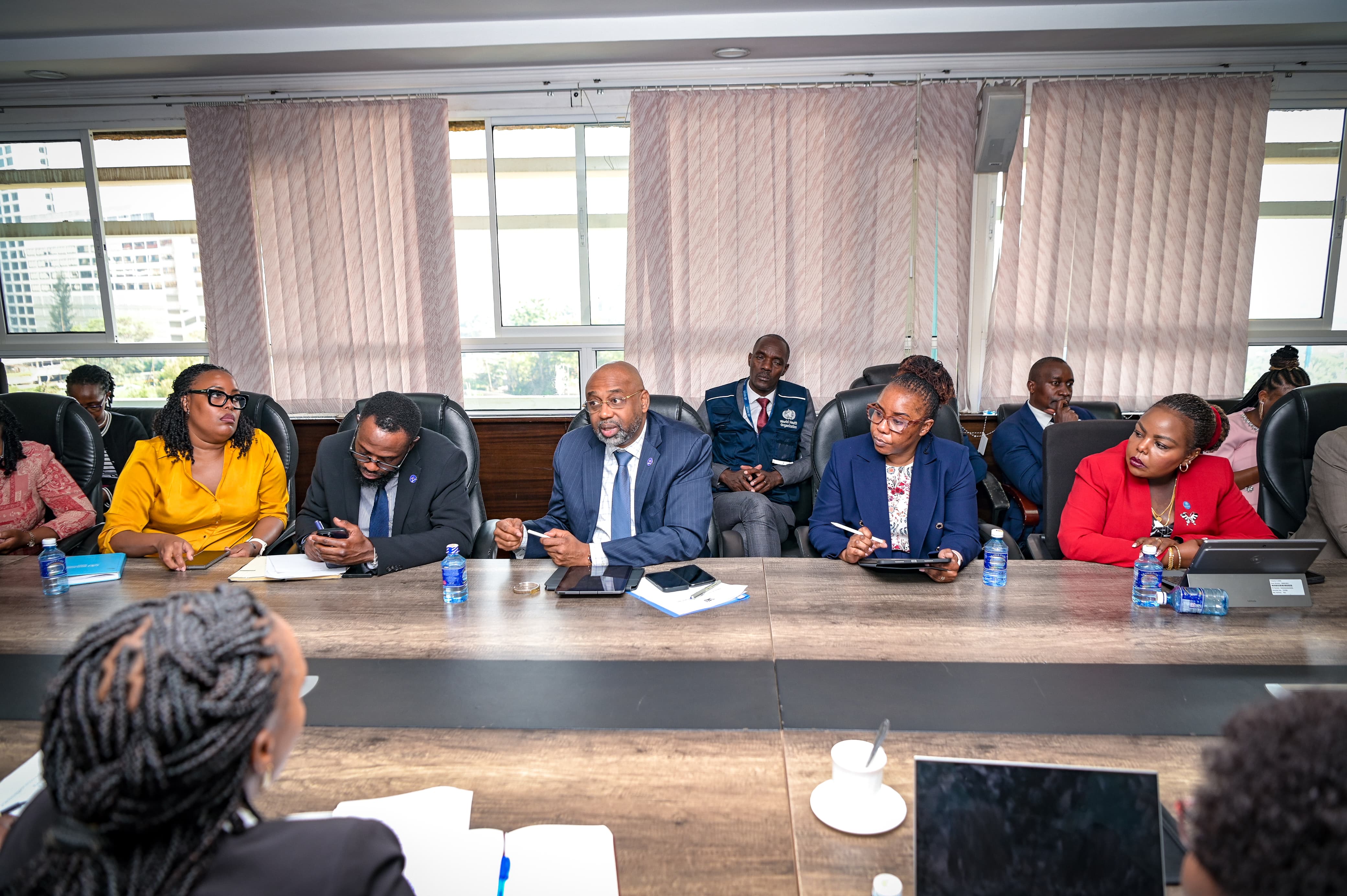 PS Muthoni Meeting with  the World Health Organization (WHO) Leadership