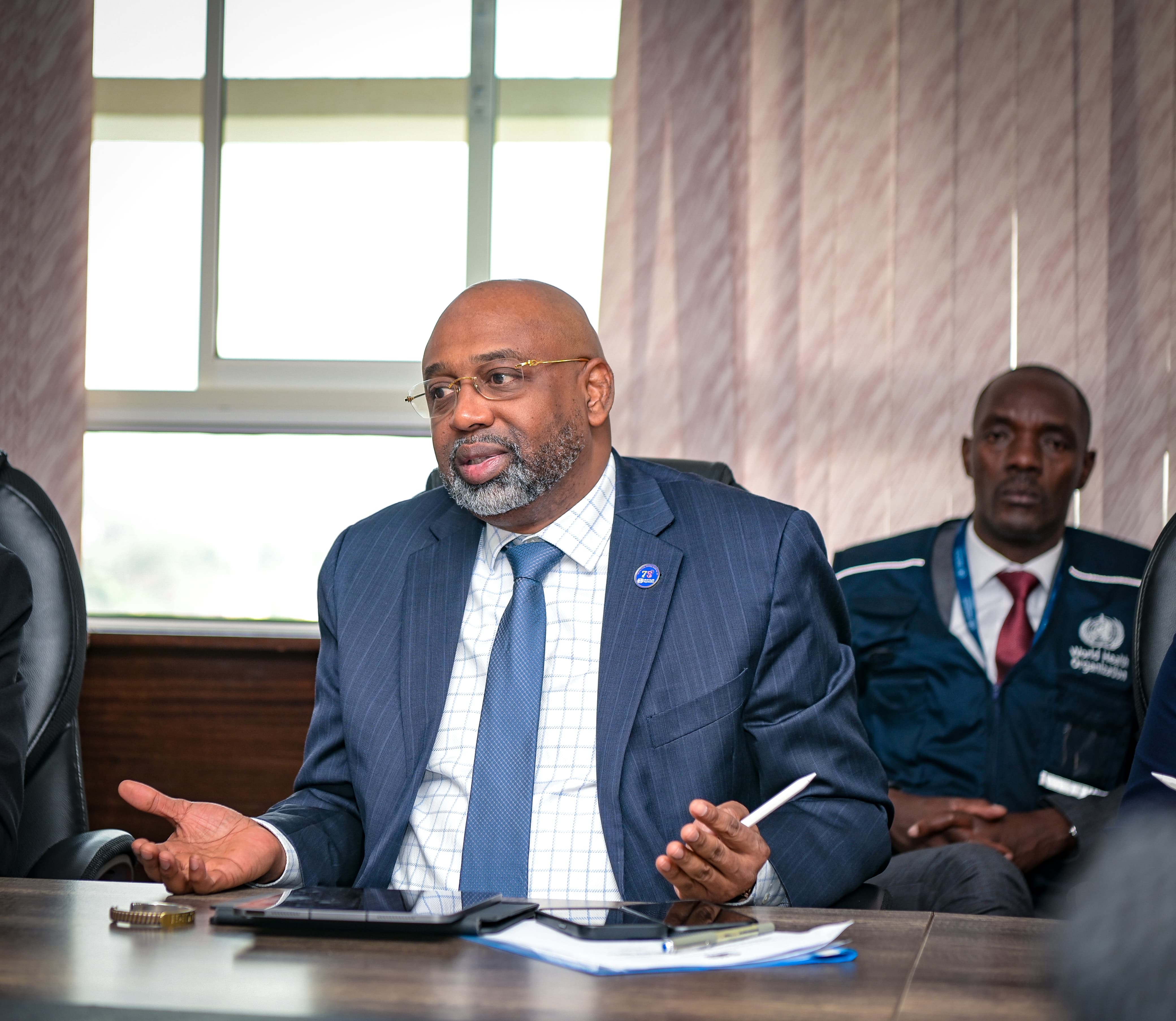 PS Muthoni Meeting with  the World Health Organization (WHO) Leadership