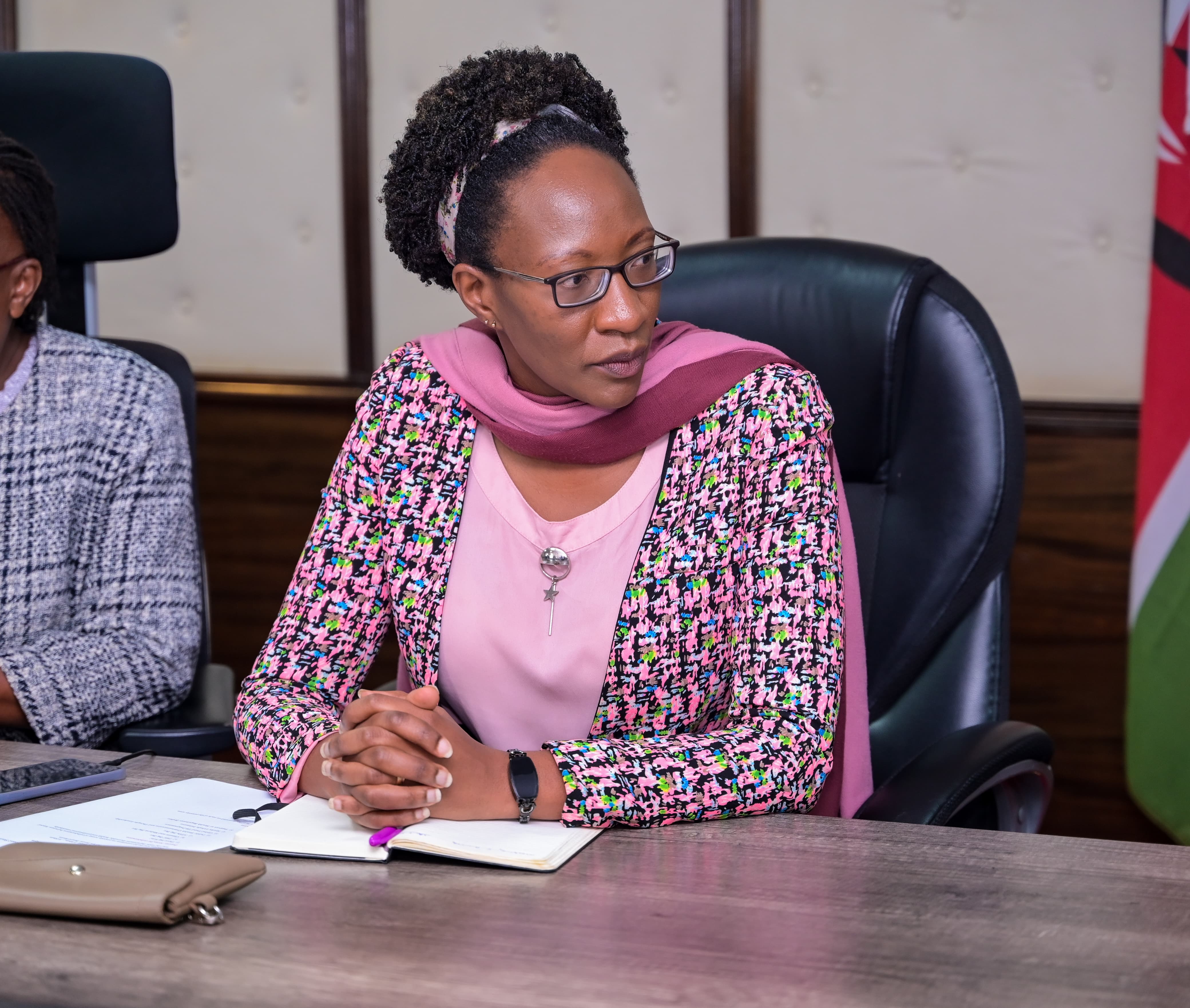 PS Muthini Meets AMREF Team to Discuss collaborative Efforts Between the Ministry and the Organization