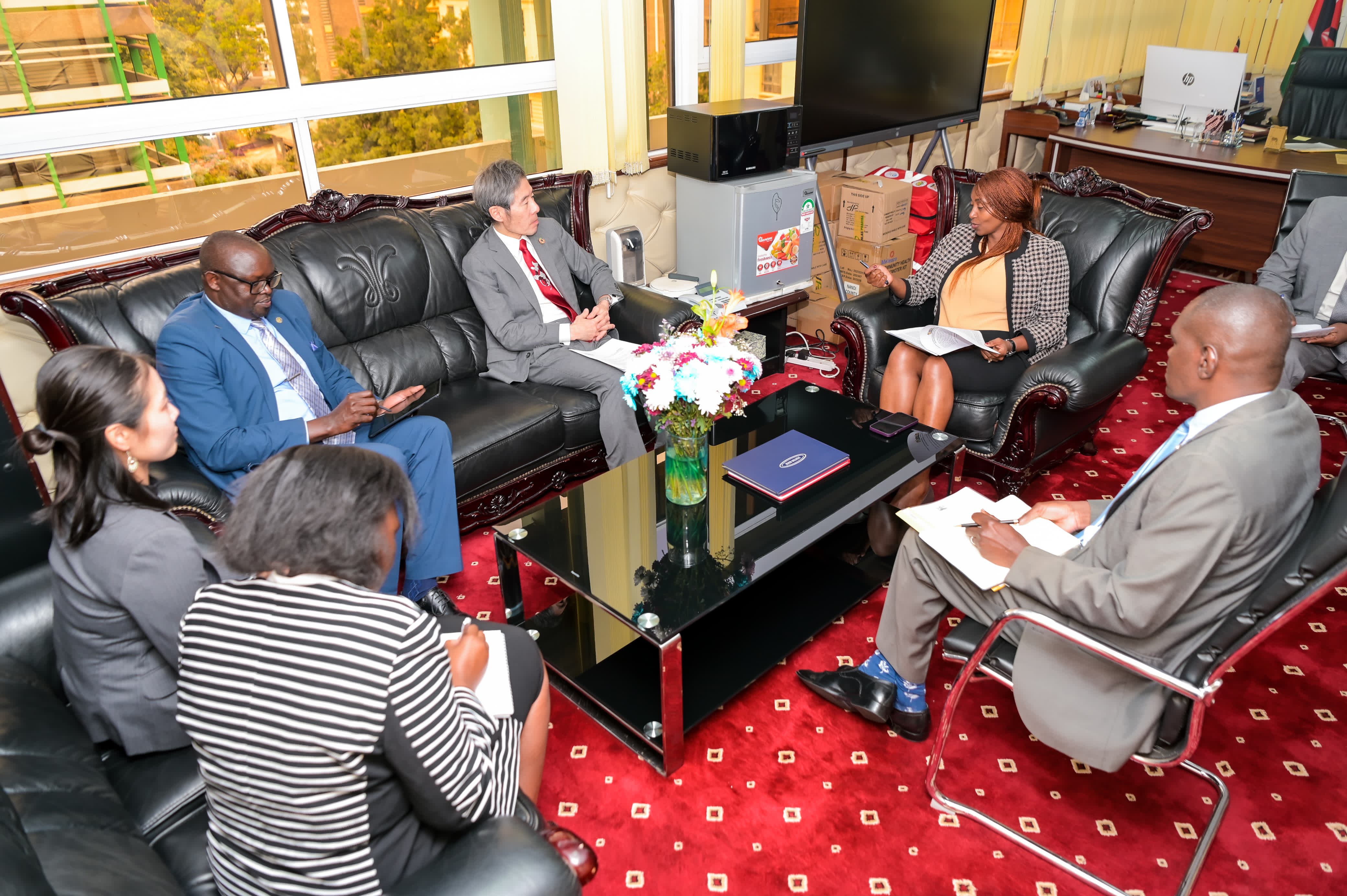 Kenya Reinforcing Healthcare Collaboration with Japan
