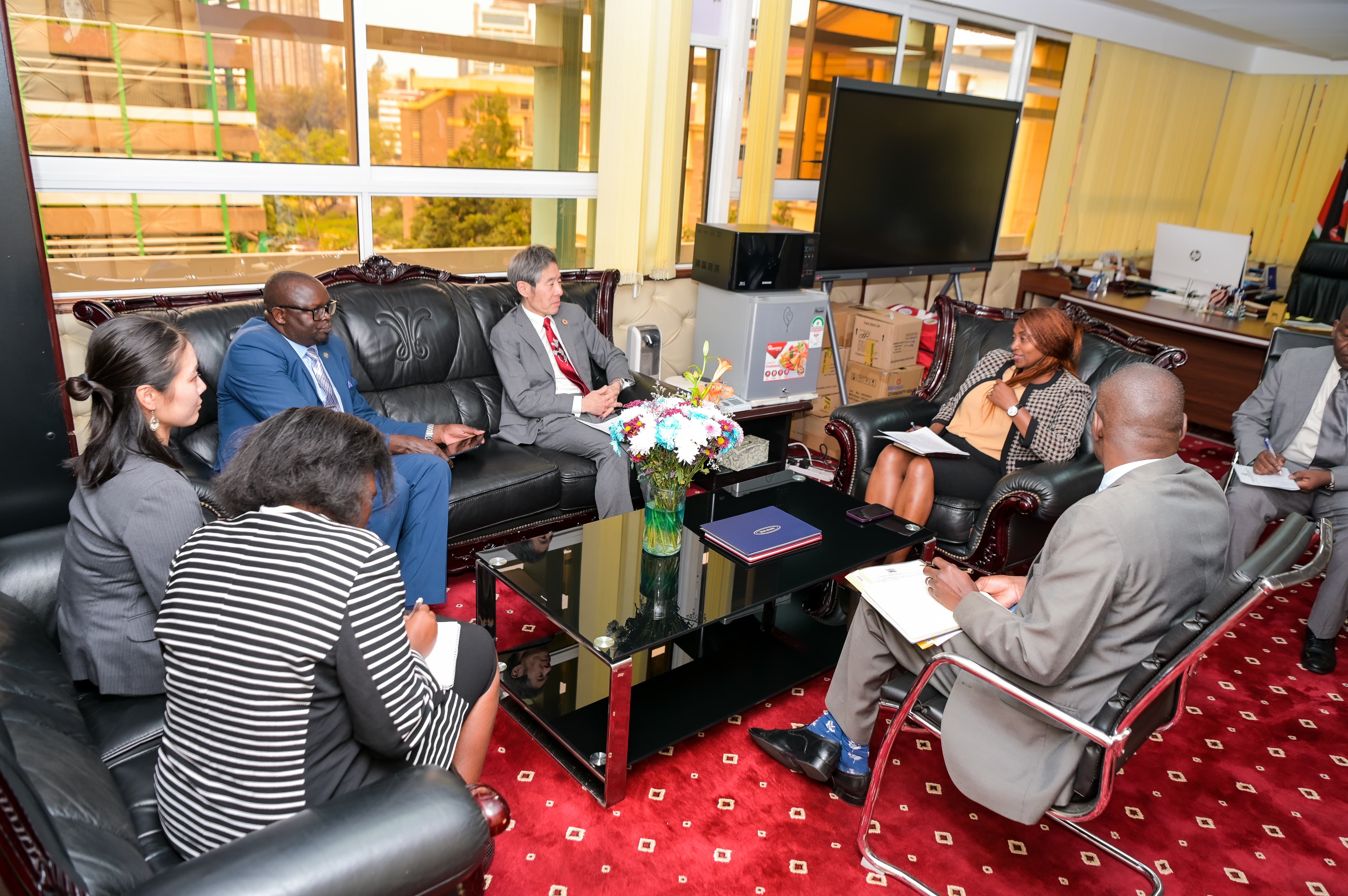 Kenya Reinforcing Healthcare Collaboration with Japan