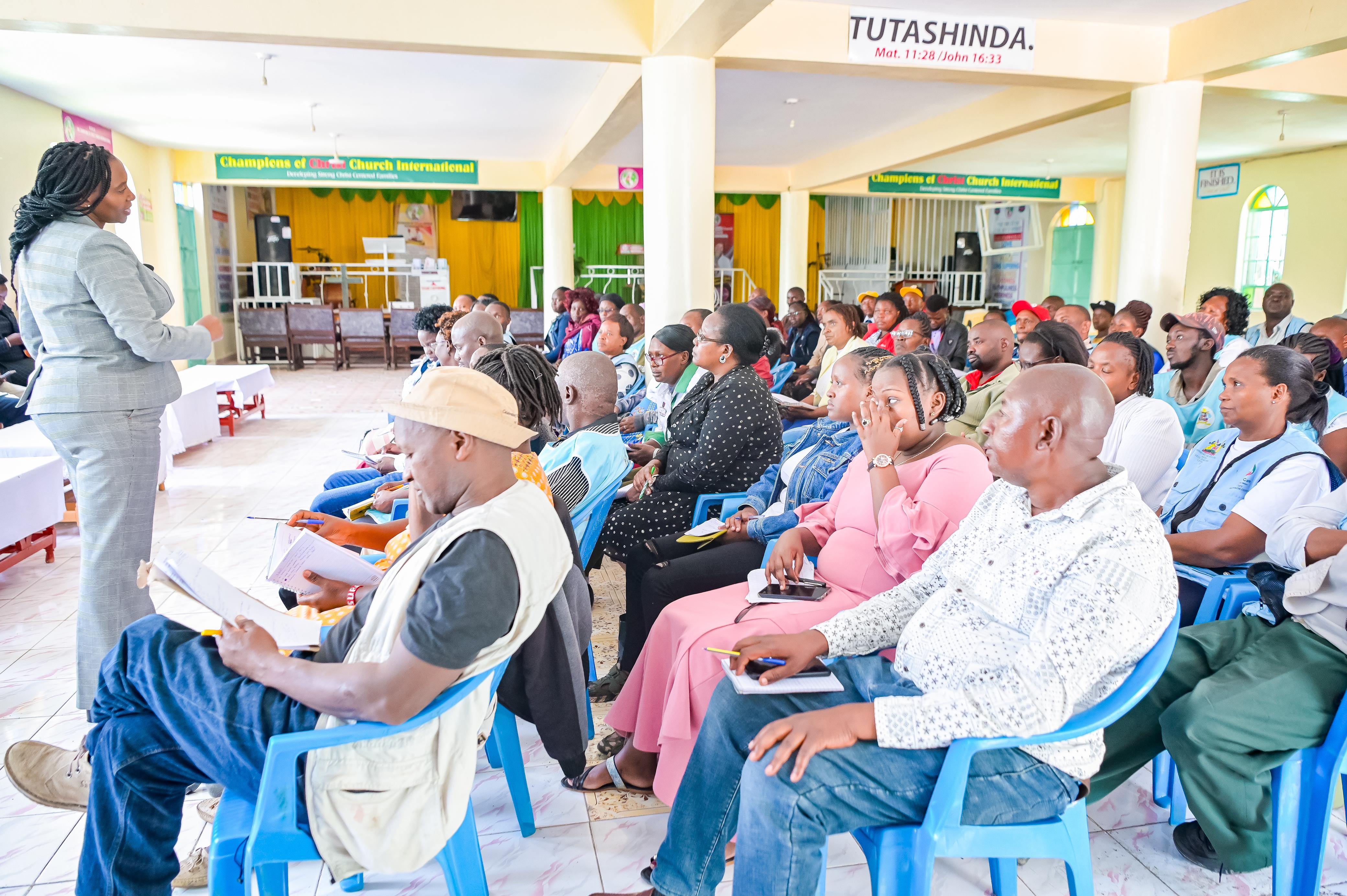 Community Health Promoters trained ahead of SHA rollout.