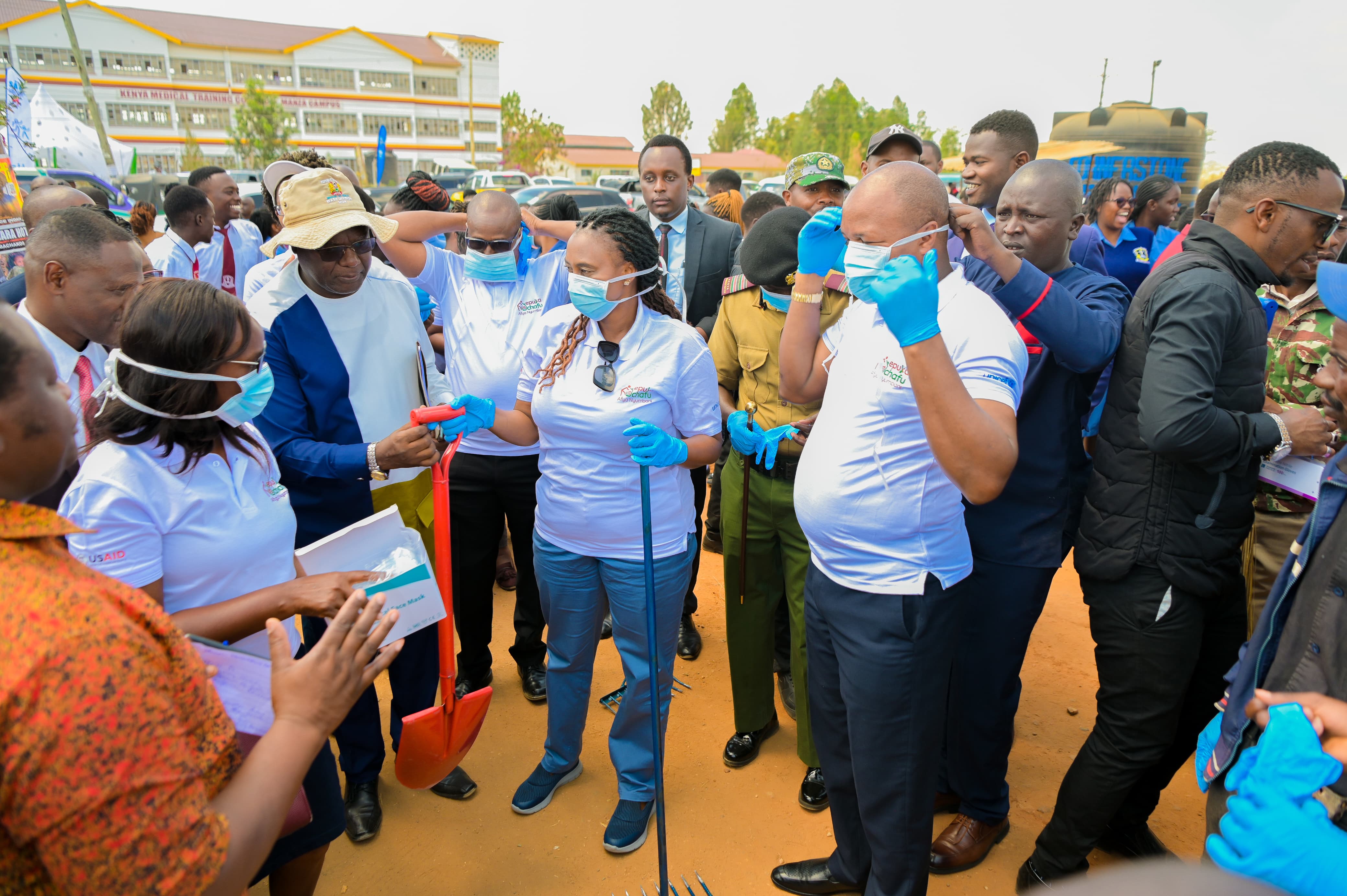 PS Muthoni leads commemoration of the Global Handwashing Day 2024
