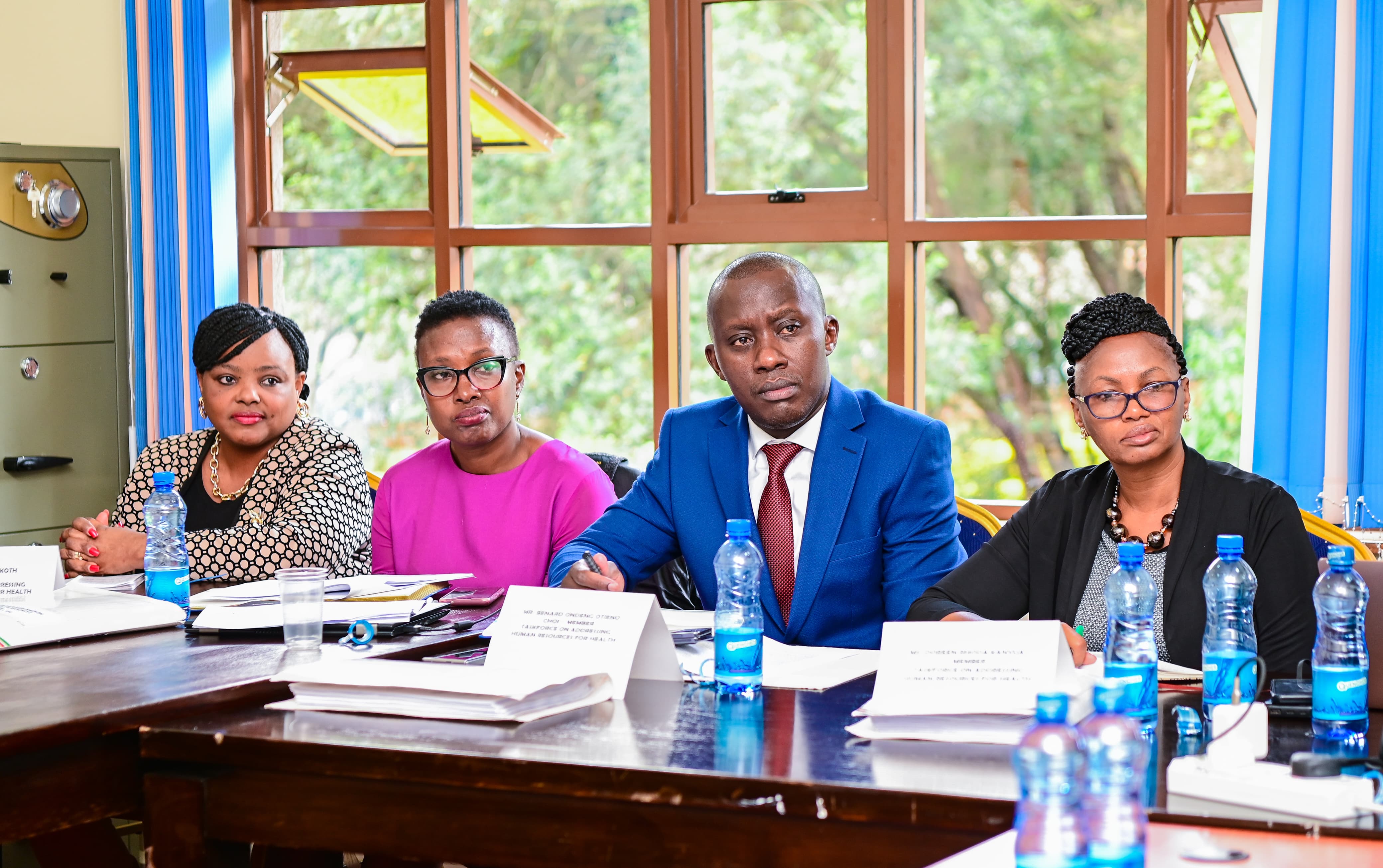 PS Muthoni Holds Key Meeting with Presidential Task Force on Human Resources for Health