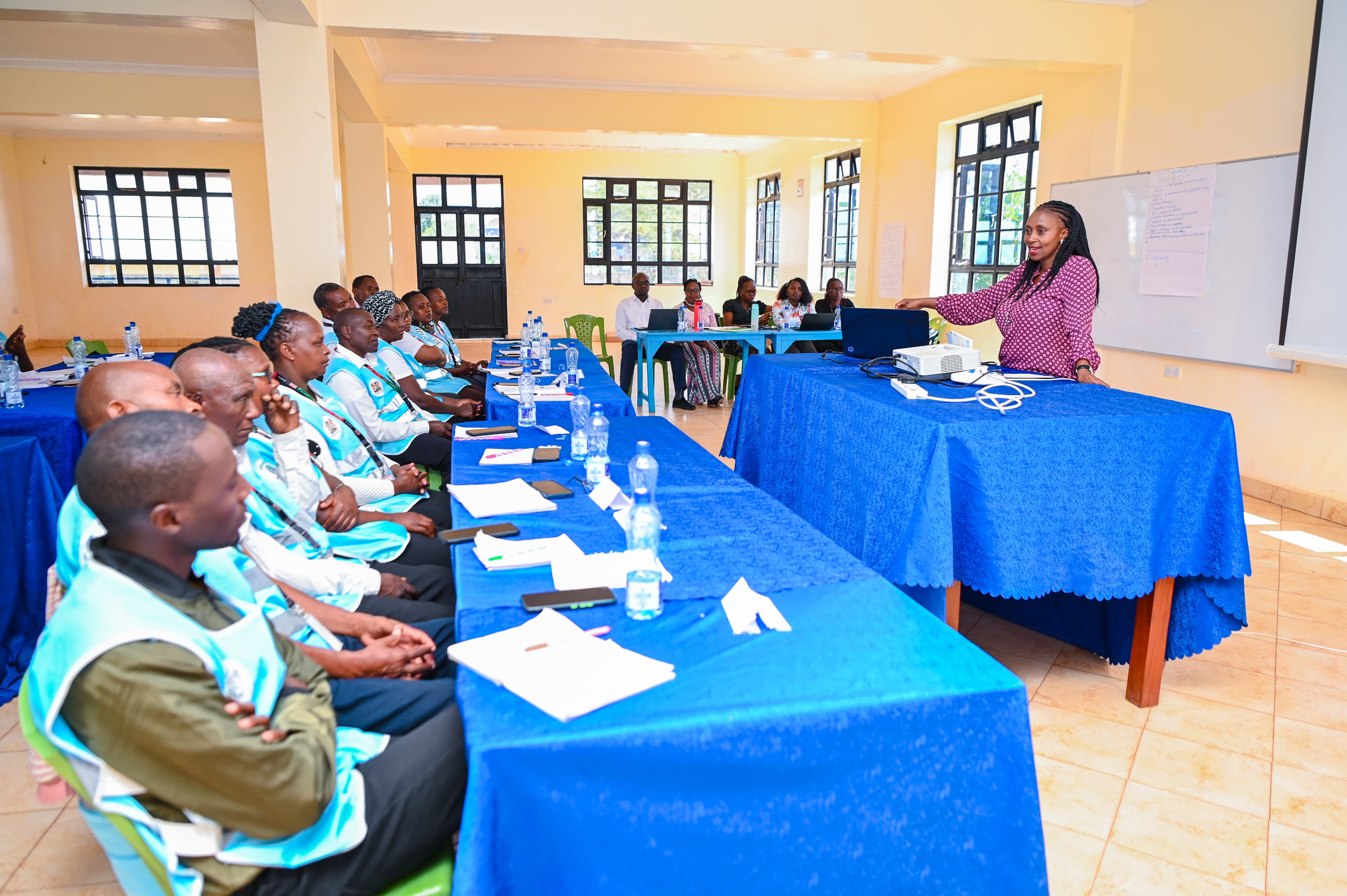 PS Muthoni attributes Murang'a County health success to collaboration between the National,County and development partners 
