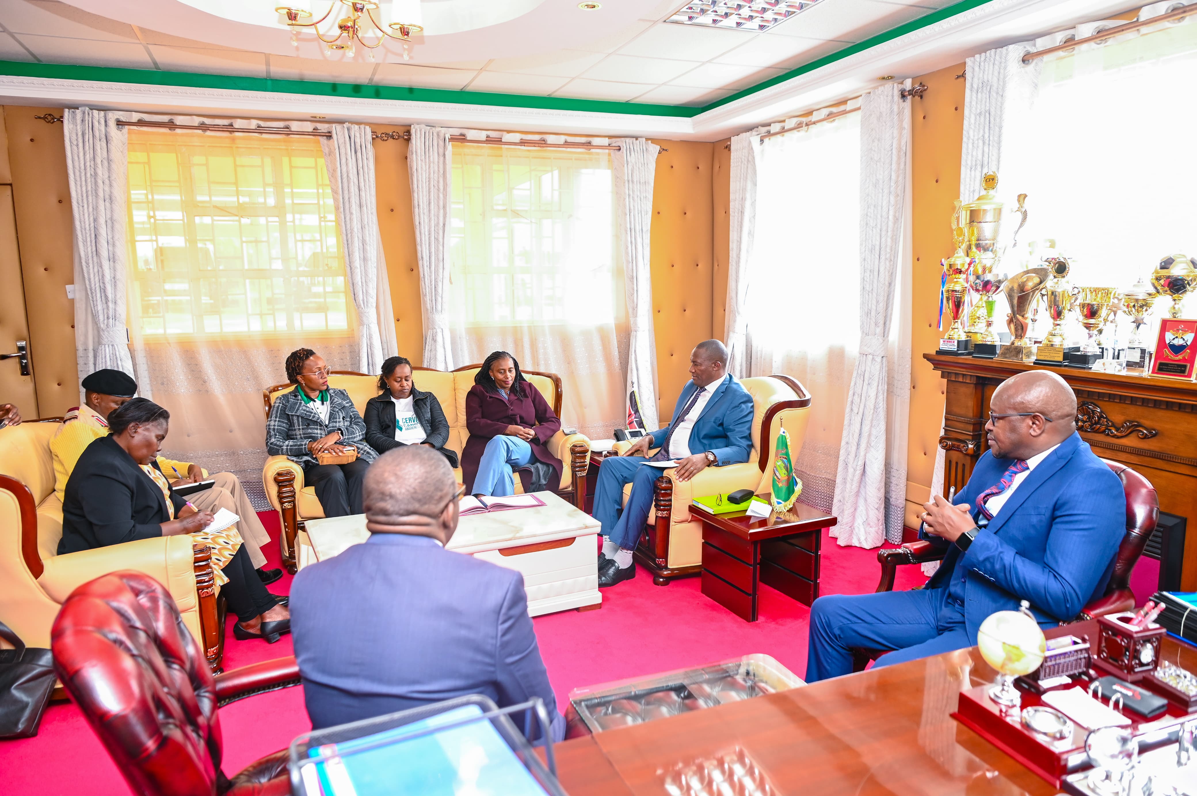 PS Muthoni advances the Universal Health Coverage agenda in Nyandarua County 