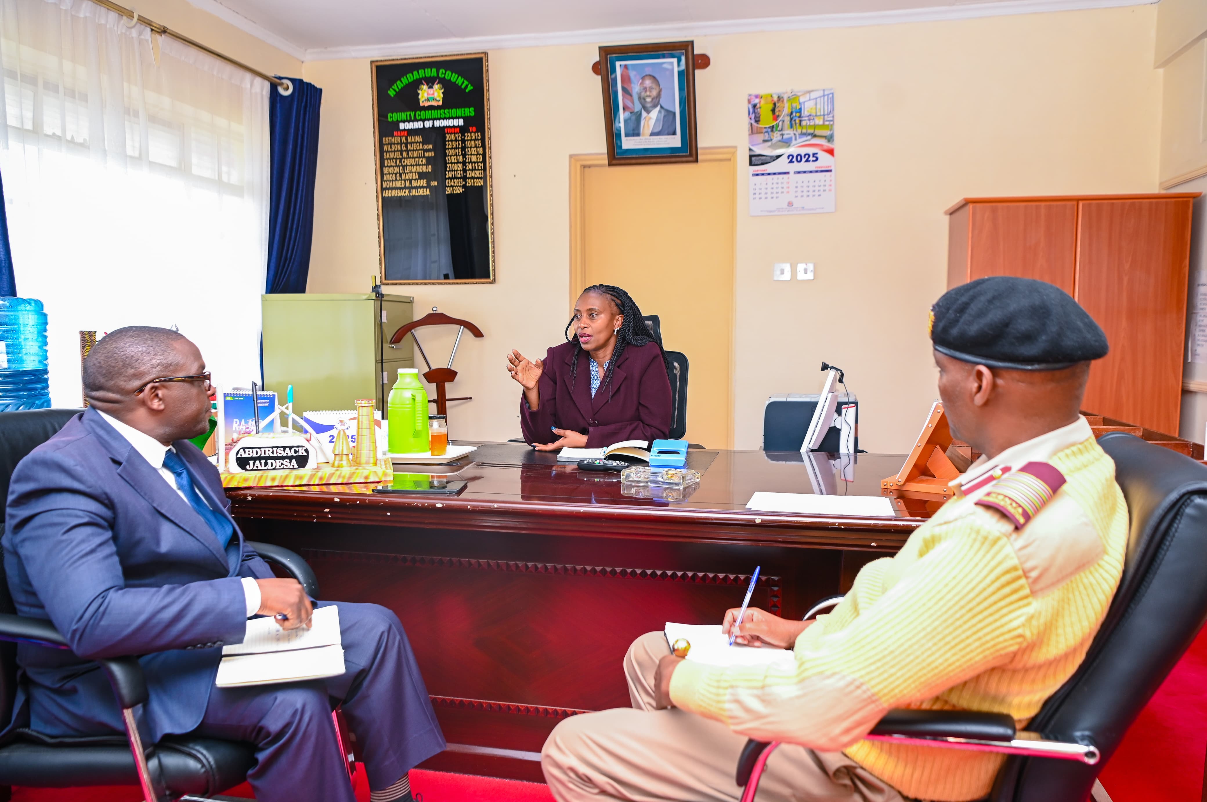 PS Mary Muthoni Leads Commemoration of Cervical Cancer Awareness Month