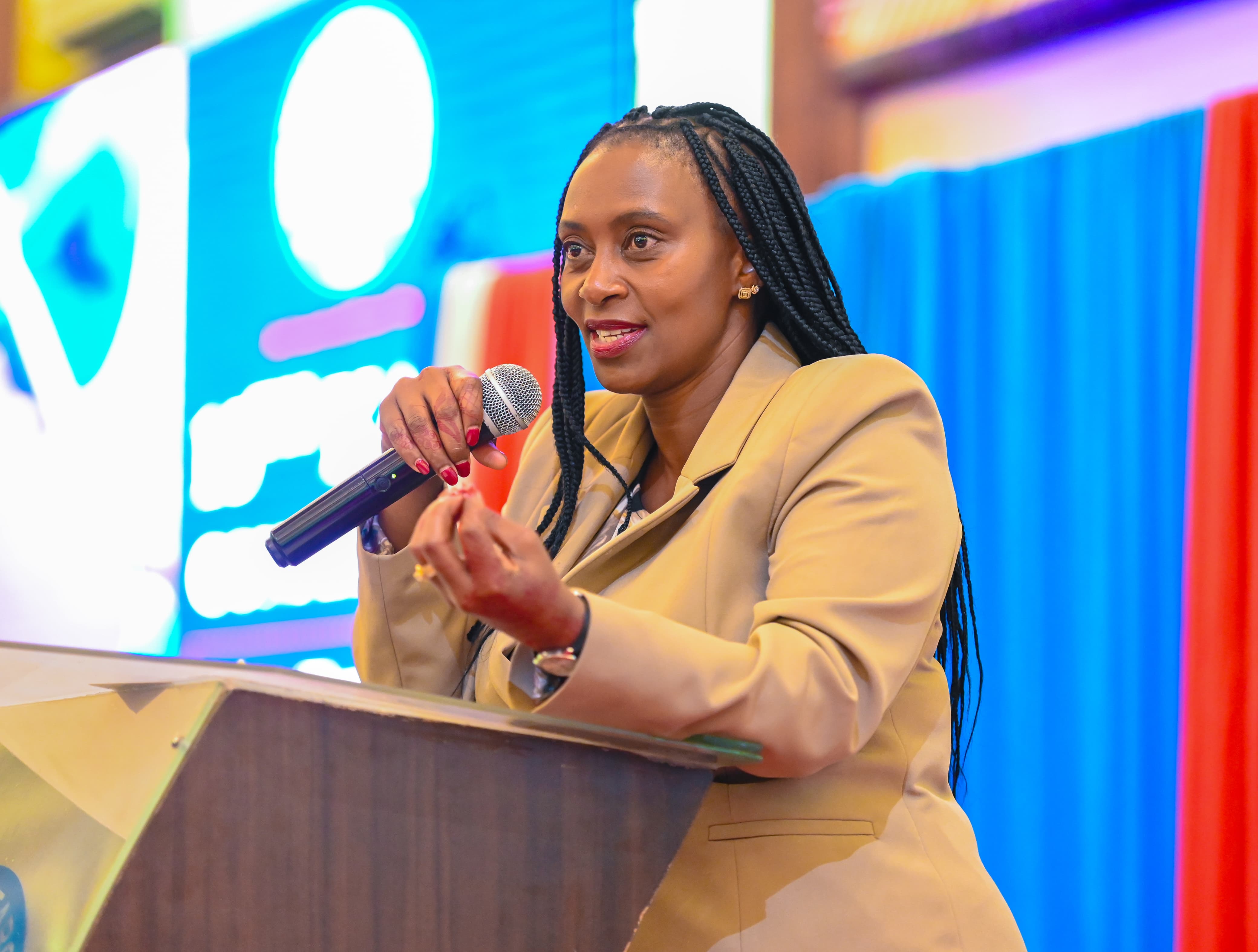 PS Muthoni champions innovative solutions for Health at KEMRI 15th Annual Scientific Conference.