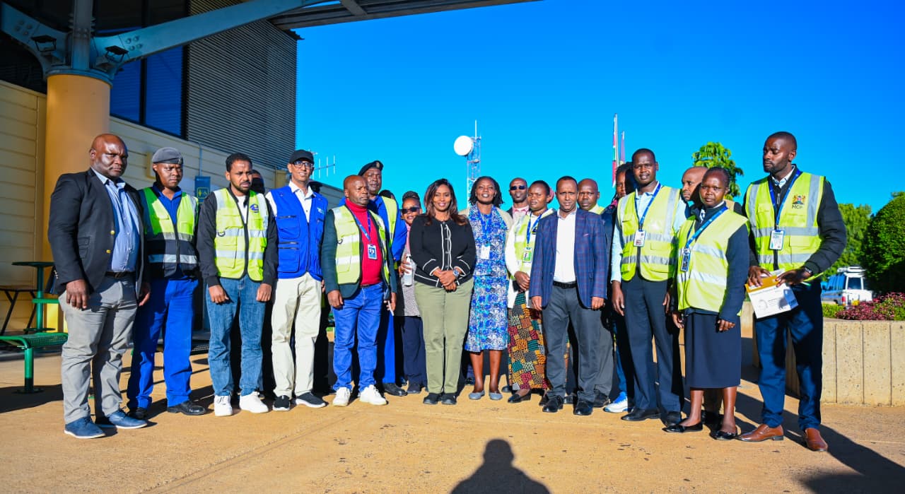 PS Mary Muthoni Assesses Ebola Preparedness at Eldoret International Airport