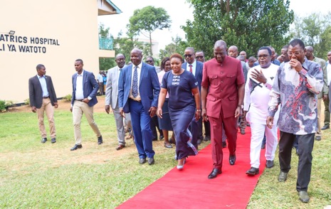 os Inauguration of the 90-bed Surgical Ward at Busia County Teaching and Referral Hpital