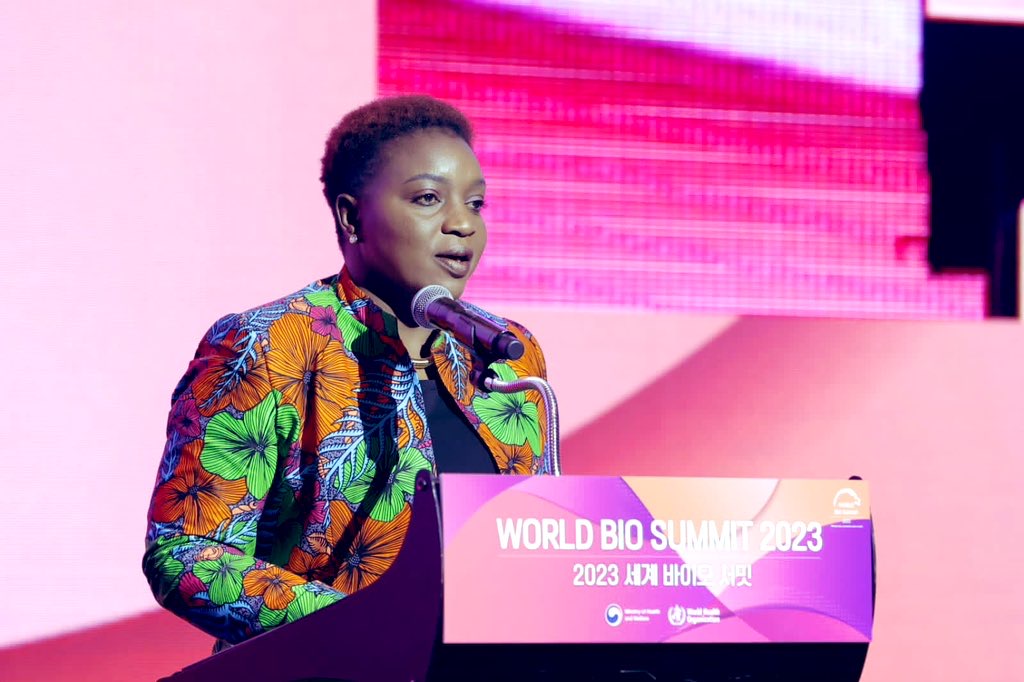 Health Cabinet Secretary Champions Global Health Initiatives at World Bio Summit in Seoul 