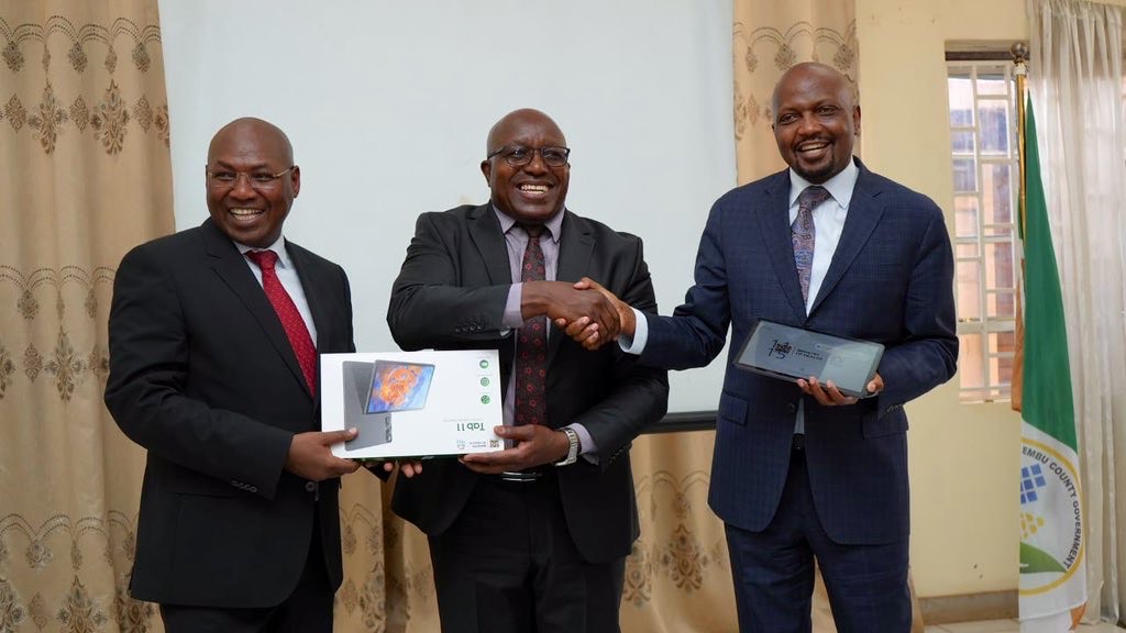 PS Harry Kimtai Leads Launch and Presentation of Digitization Devices in Embu County