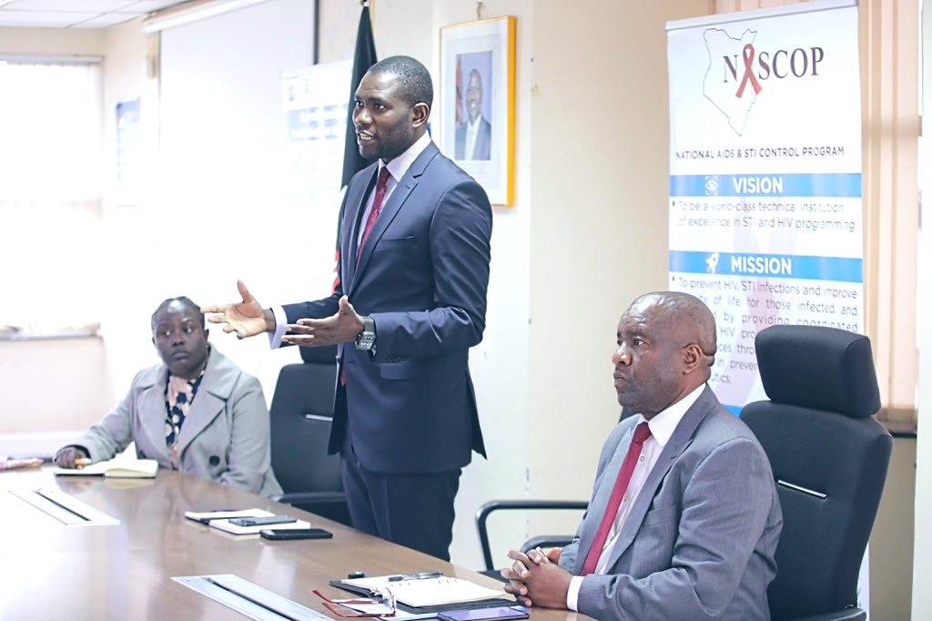 Principal Secretary Dr. Ouma Oluga Holds Talks with Curative Services Directorate