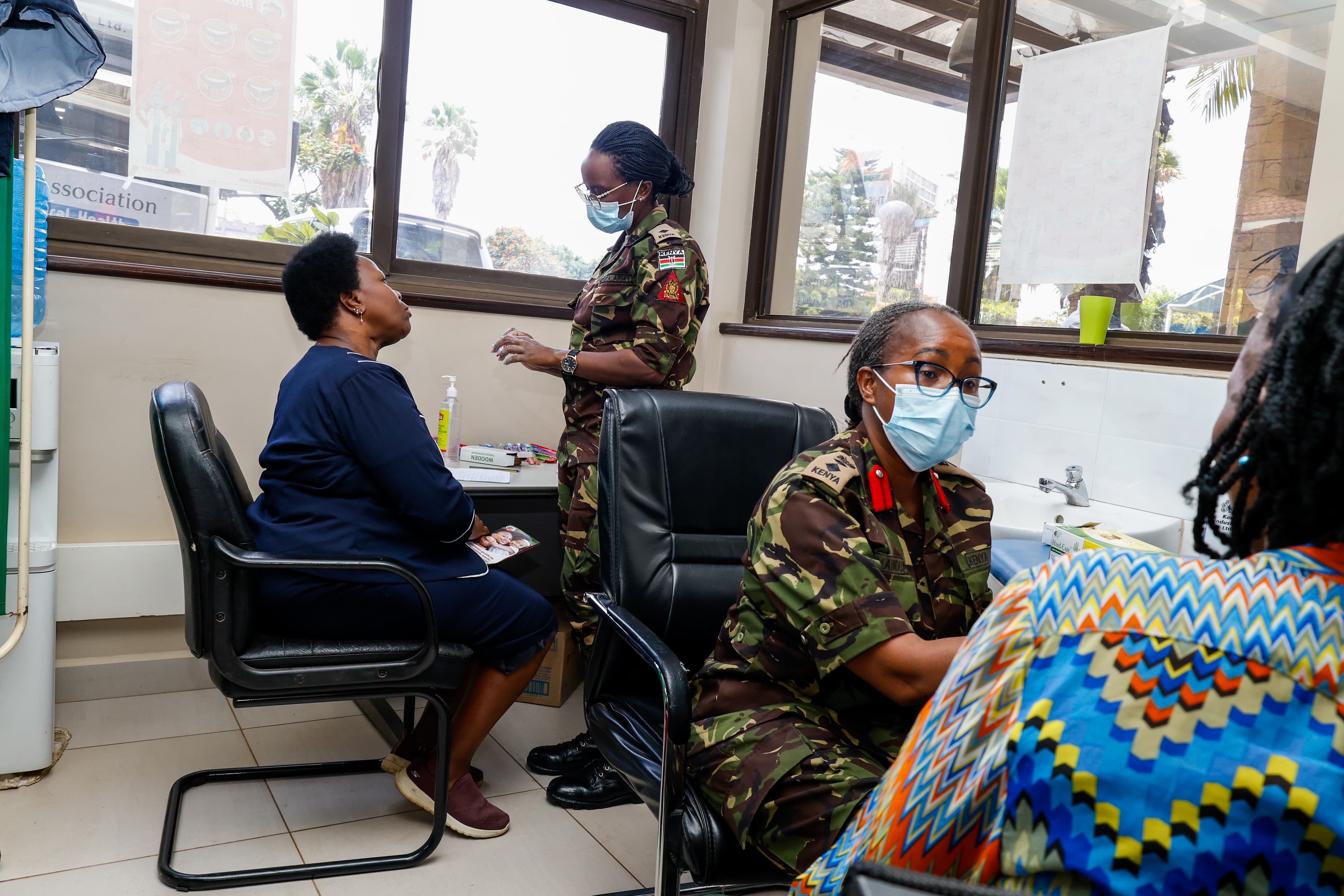 Ministry Of Health Staff Benefit From Free Medical Check-ups Ahead Of World Oral Health Day