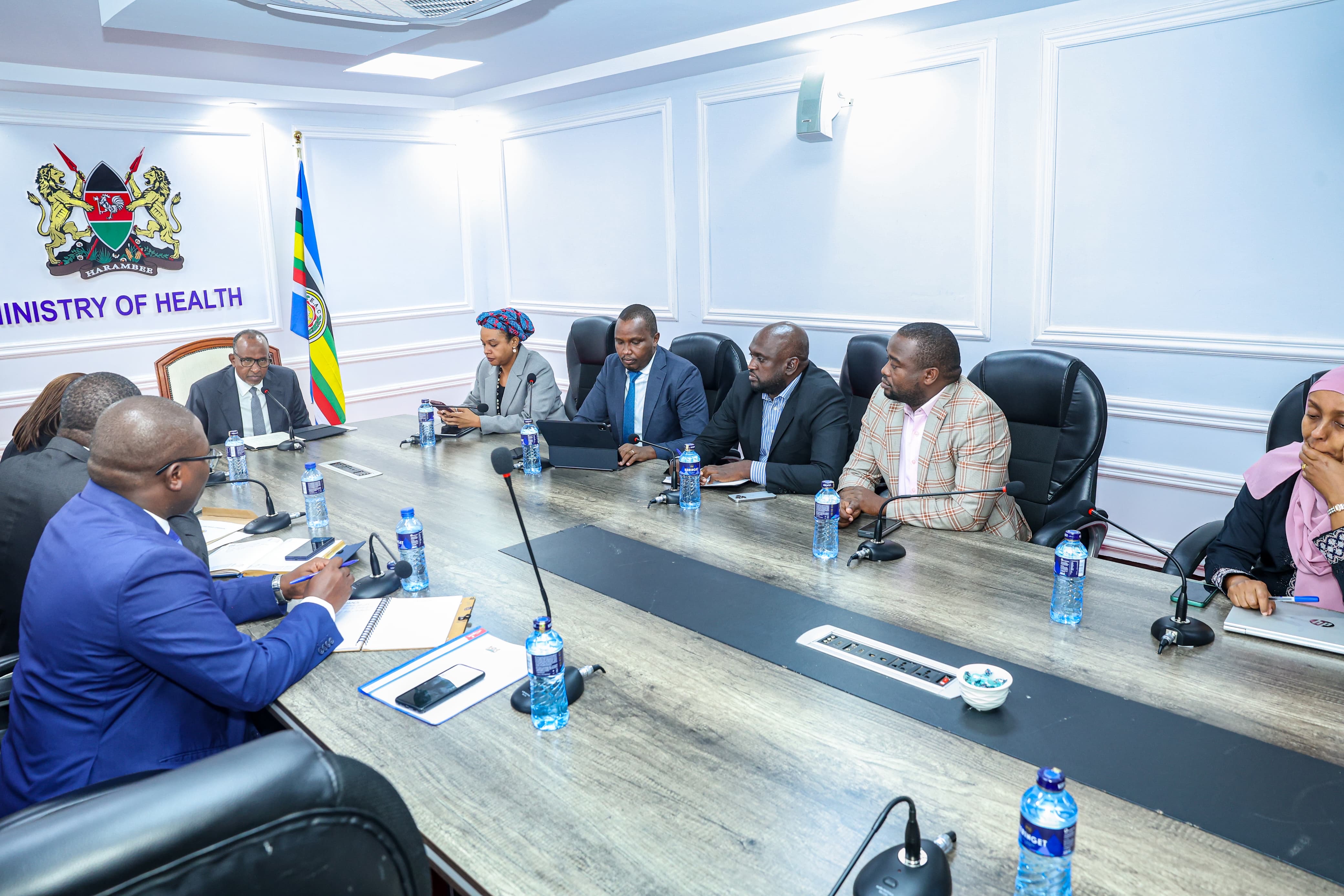 CS Duale Reviews Progress of Mwalimu Comprehensive Medical Cover with TSC