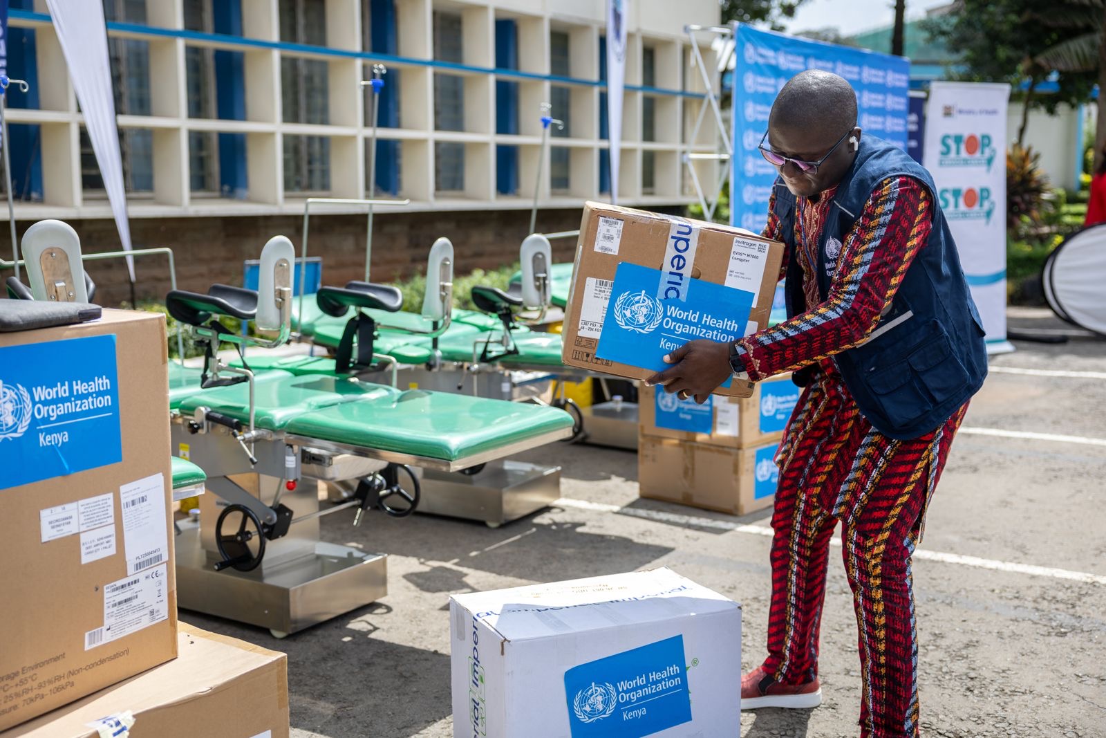 WHO Hands Over Maternal and Cancer Care Equipment to Strengthen Women’s Health Services