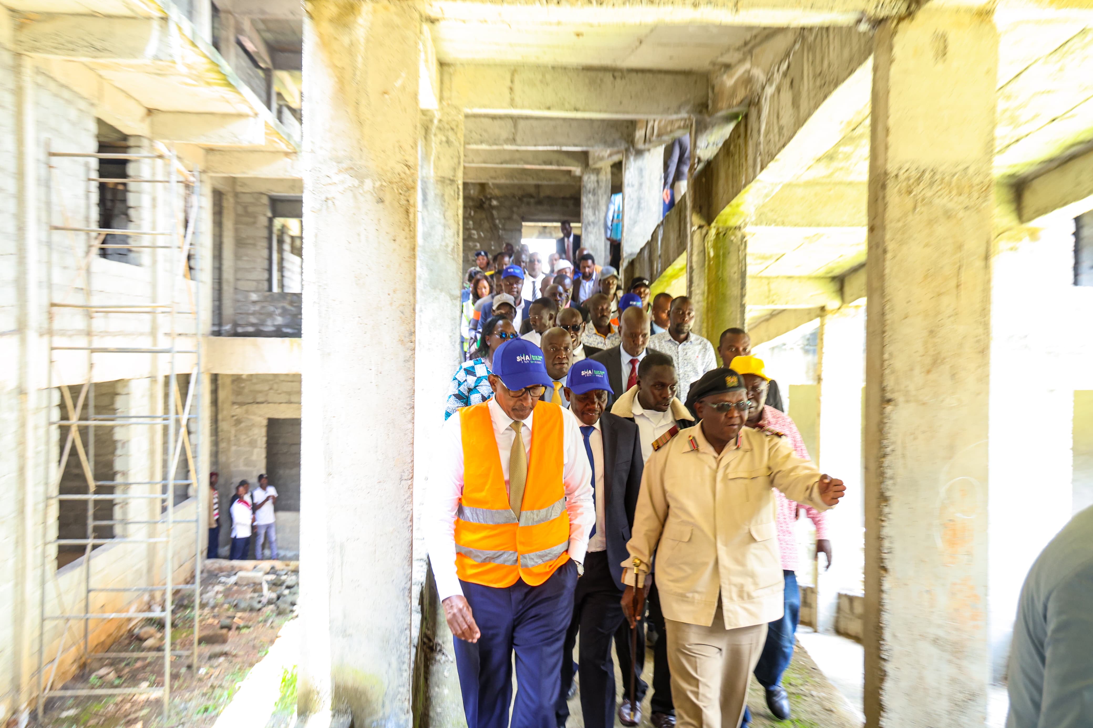 CS Duale Leads Site Visit of Upcoming 2,000-Bed MTRH Facility in Uasin Gishu