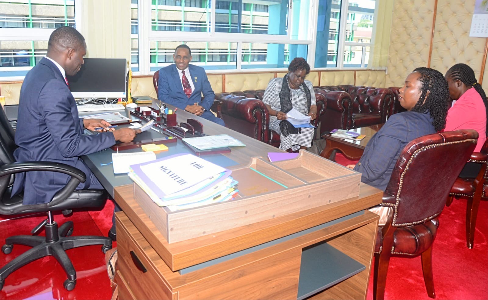 PS Dr. Ouma Oluga Engages Family Planning Partners on Urgent Financing Needs