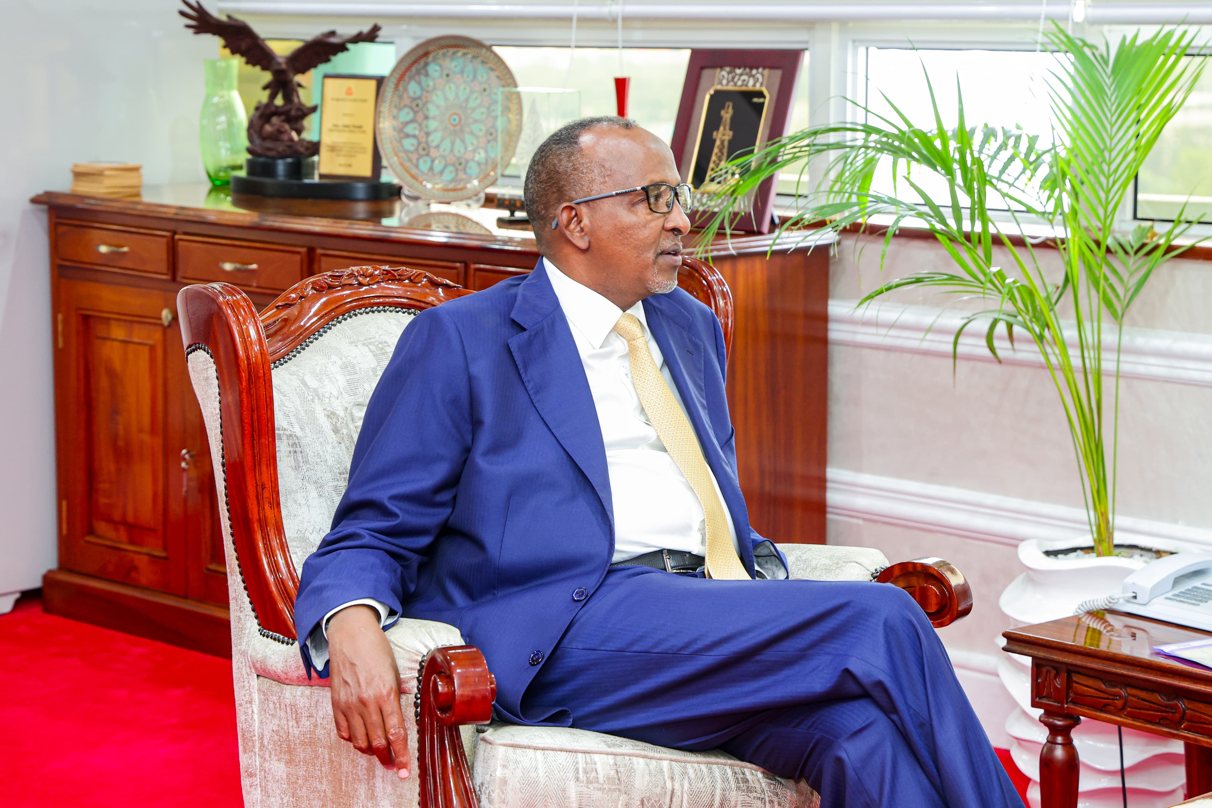 Health CS Hon. Aden Duale Engages IOM on Strengthening Healthcare Access for Migrants and Refugees