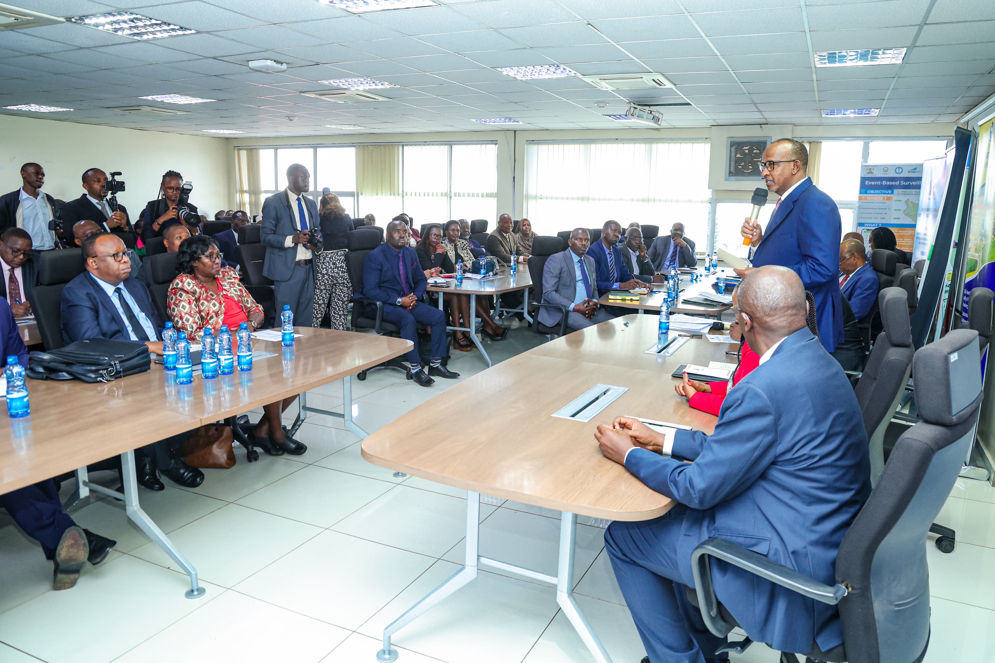 Health Cabinet Secretary Hon. Aden Duale Presides Over Performance Contract Signing Ceremony for FY 2024/2025