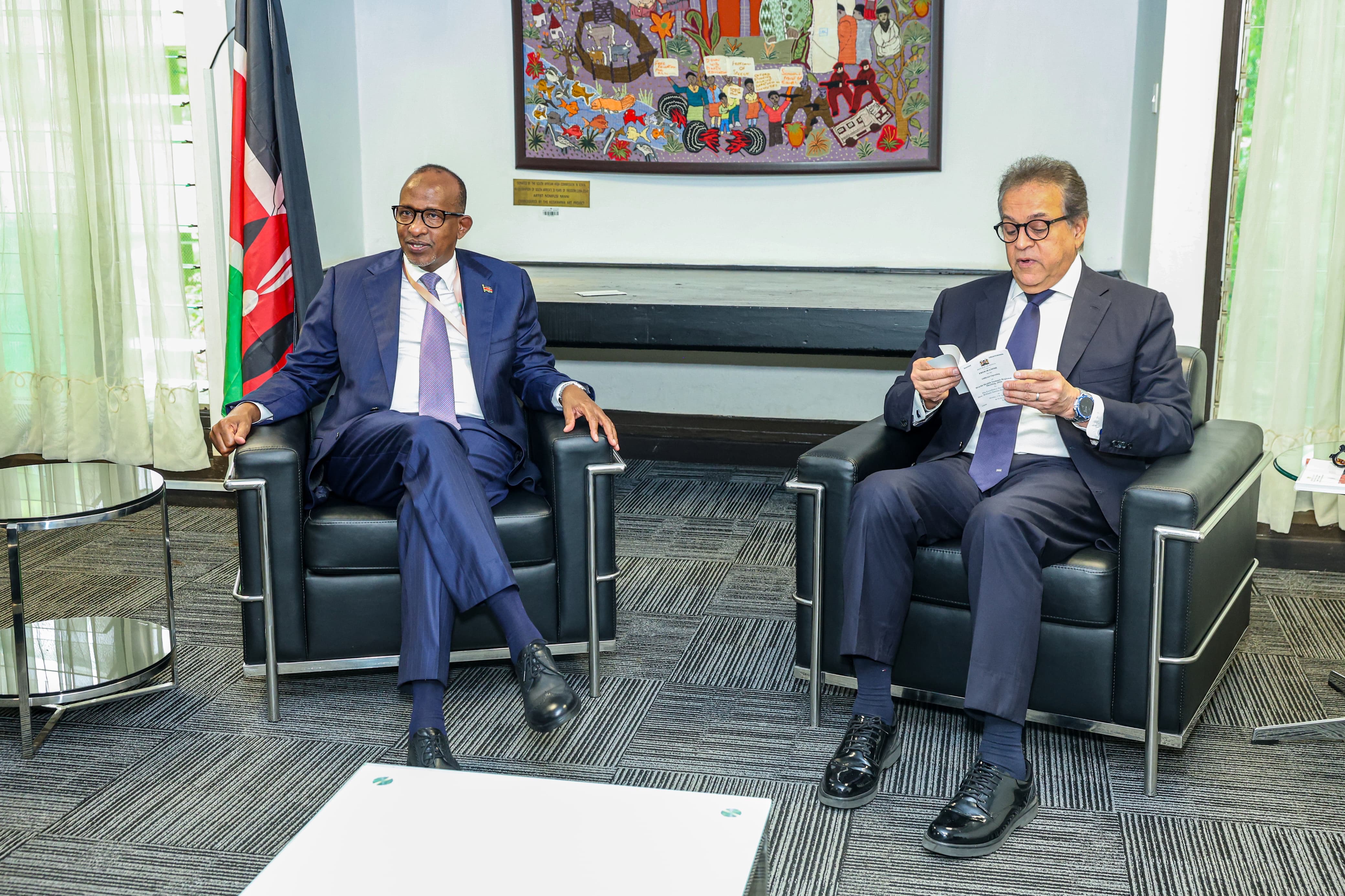 Kenya, Egypt Advance Health Cooperation at WHS Nairobi 2026