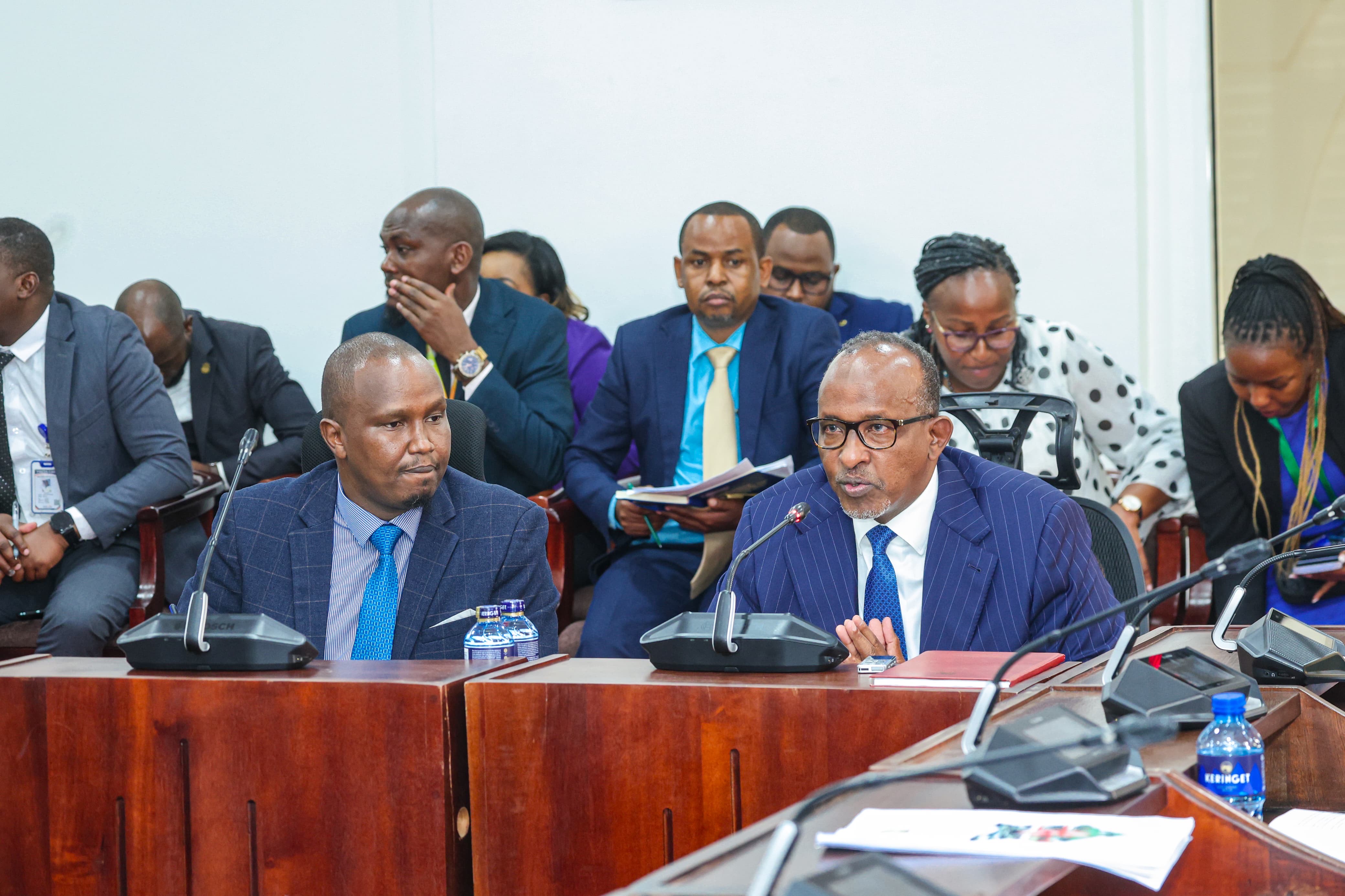 Health CS Hon. Aden Duale Briefs Senate Committee on Digital Health Regulations