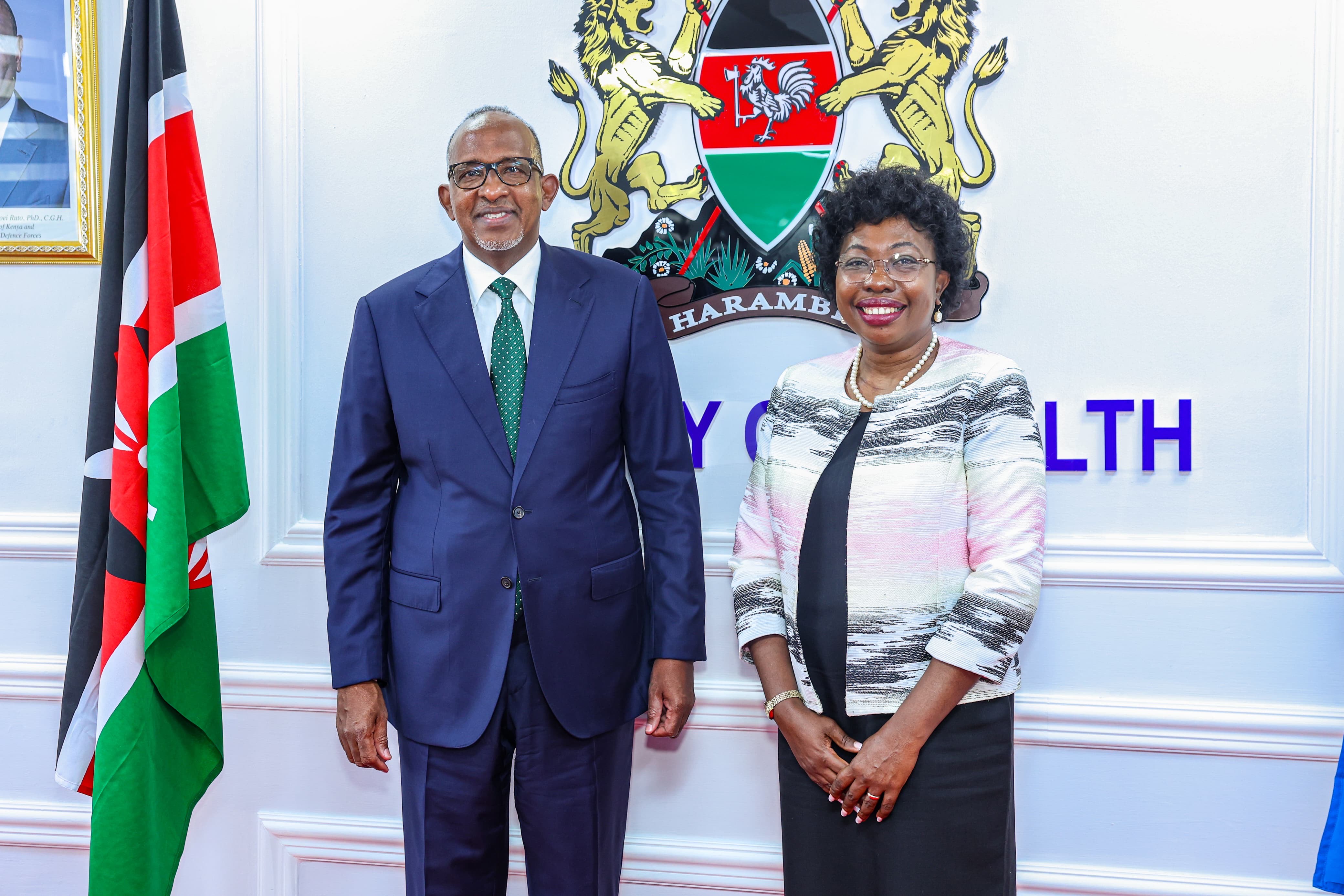 Kenya, WHO Strengthen Strategic Partnership to Accelerate Universal Health Coverage