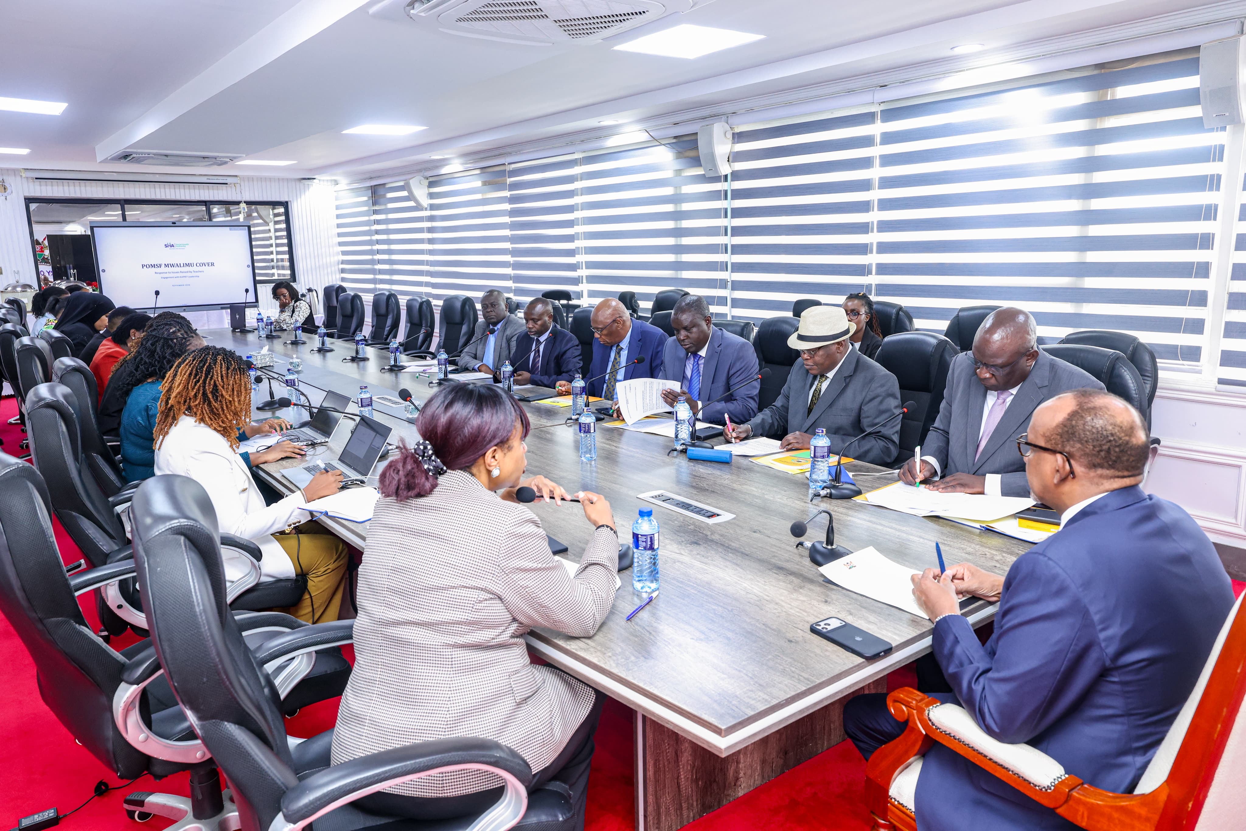 Ministry, SHA and KUPPET Strengthen Healthcare Access for Teachers