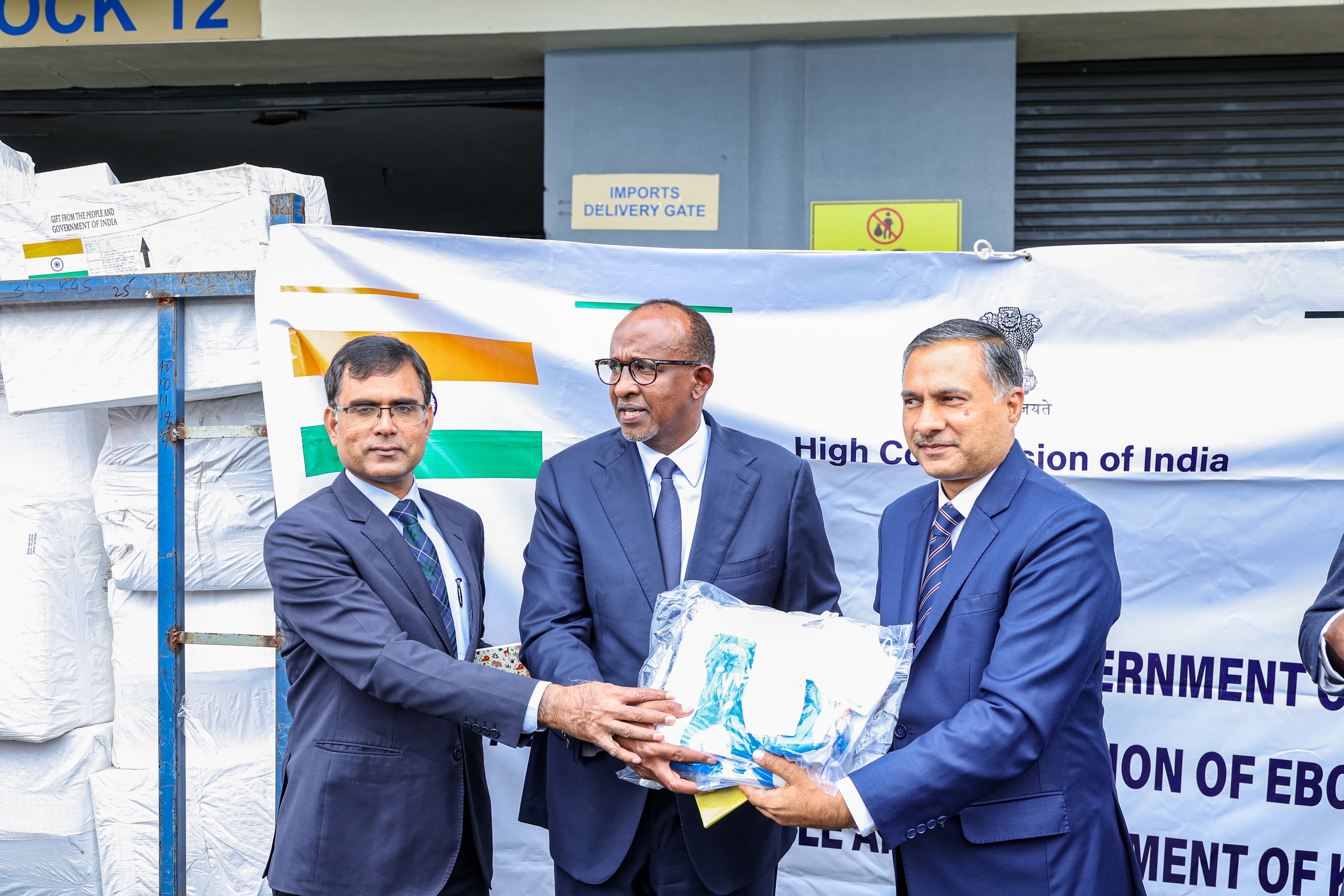 India Donates Ebola Preparedness Supplies to Strengthen Kenya’s Health Security