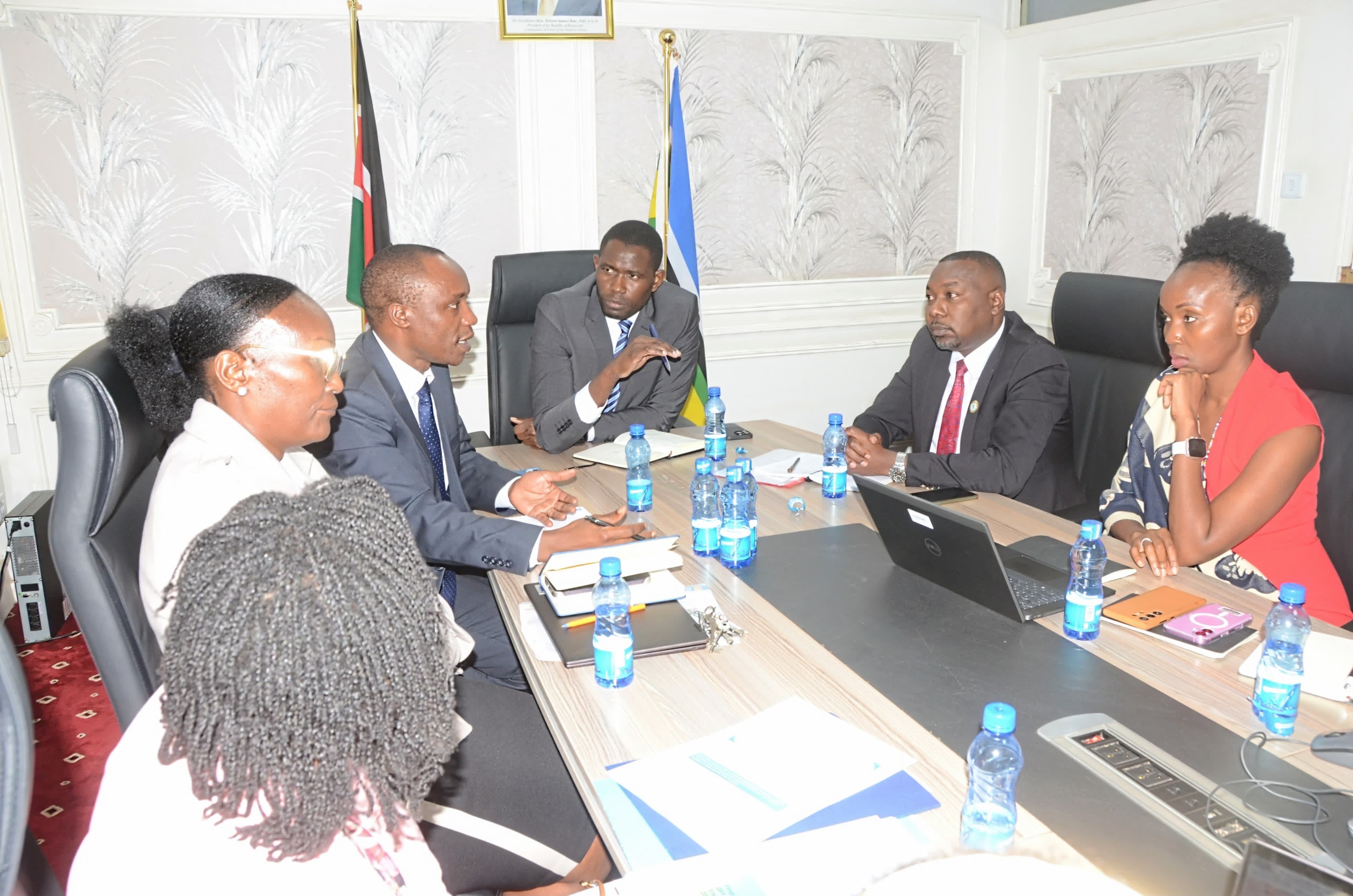 Principal Secretary Dr. Ouma Oluga Reviews World Bank-Funded Health Projects with Key Partners