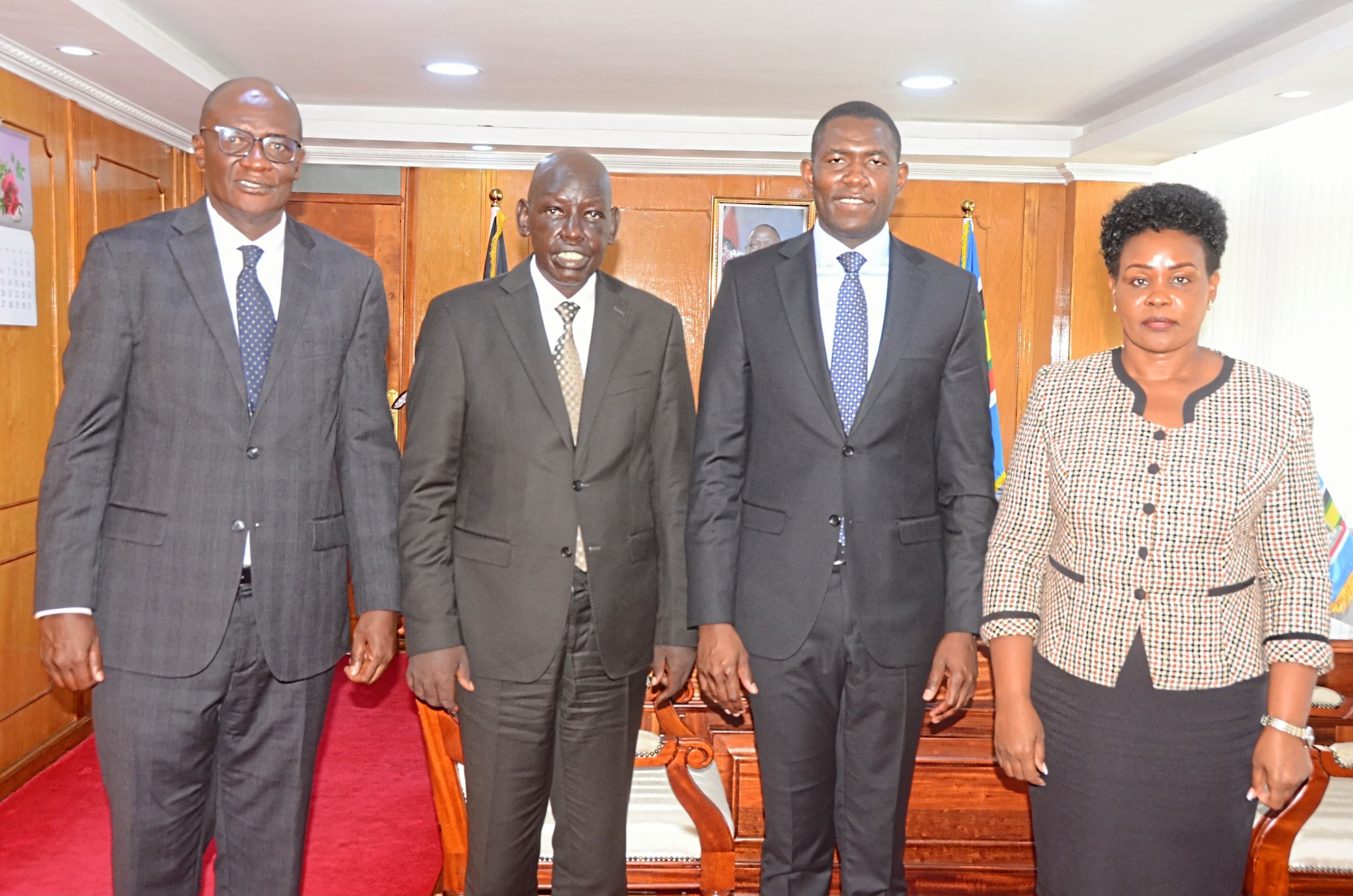 PS Oluga, PS Kipsang in Talks to Actualize Mandatory Inbound Travel Health Insurance