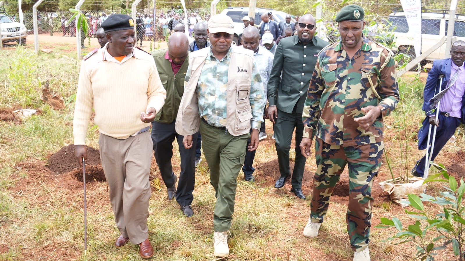 PS Harry Kimtai Leads Tree Planting Initiative in Elgeyo Marakwet
