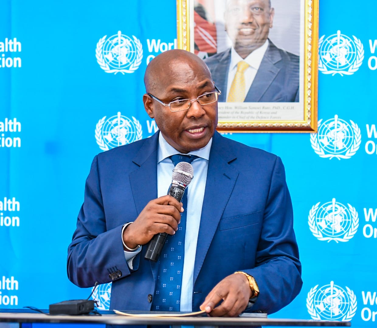 Strengthening Healthcare: WHO Donates 940 Tablets for Health Emergency Response