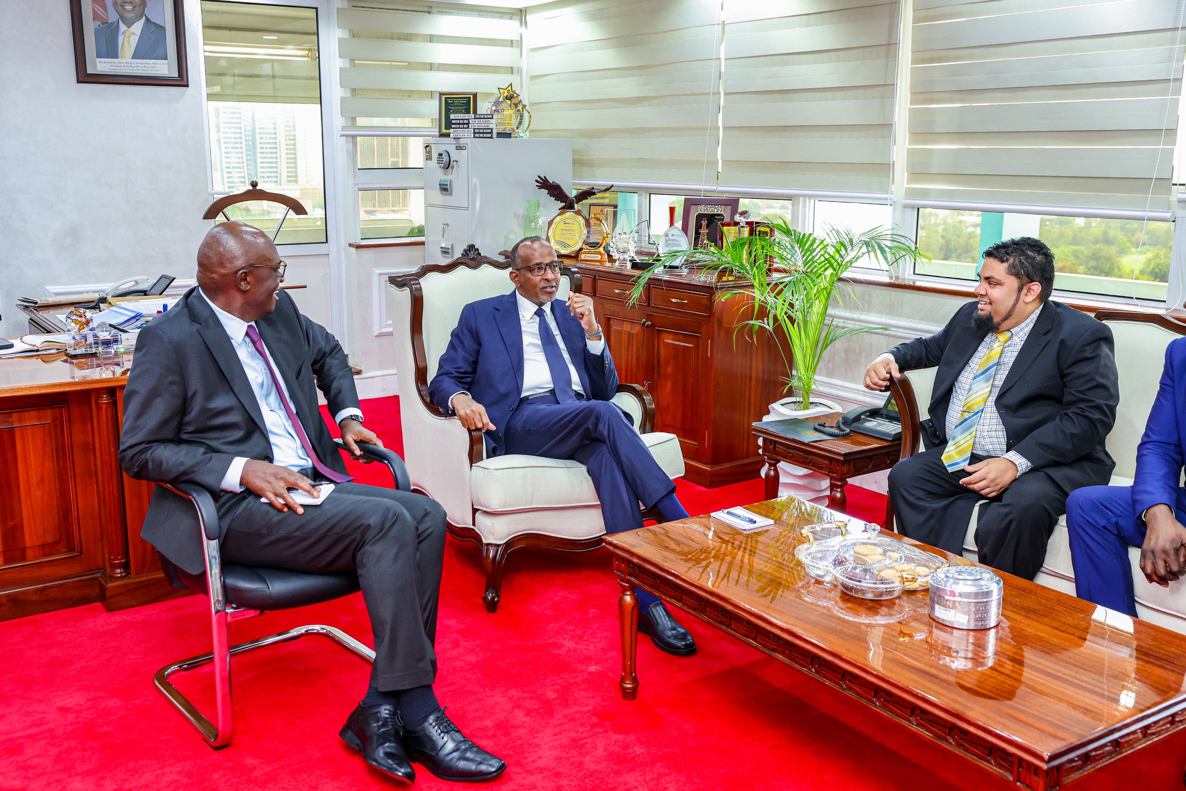 CS Duale Hosts Global Sickle Cell Alliance Chair in Talks to Strengthen SCD Care in Kenya