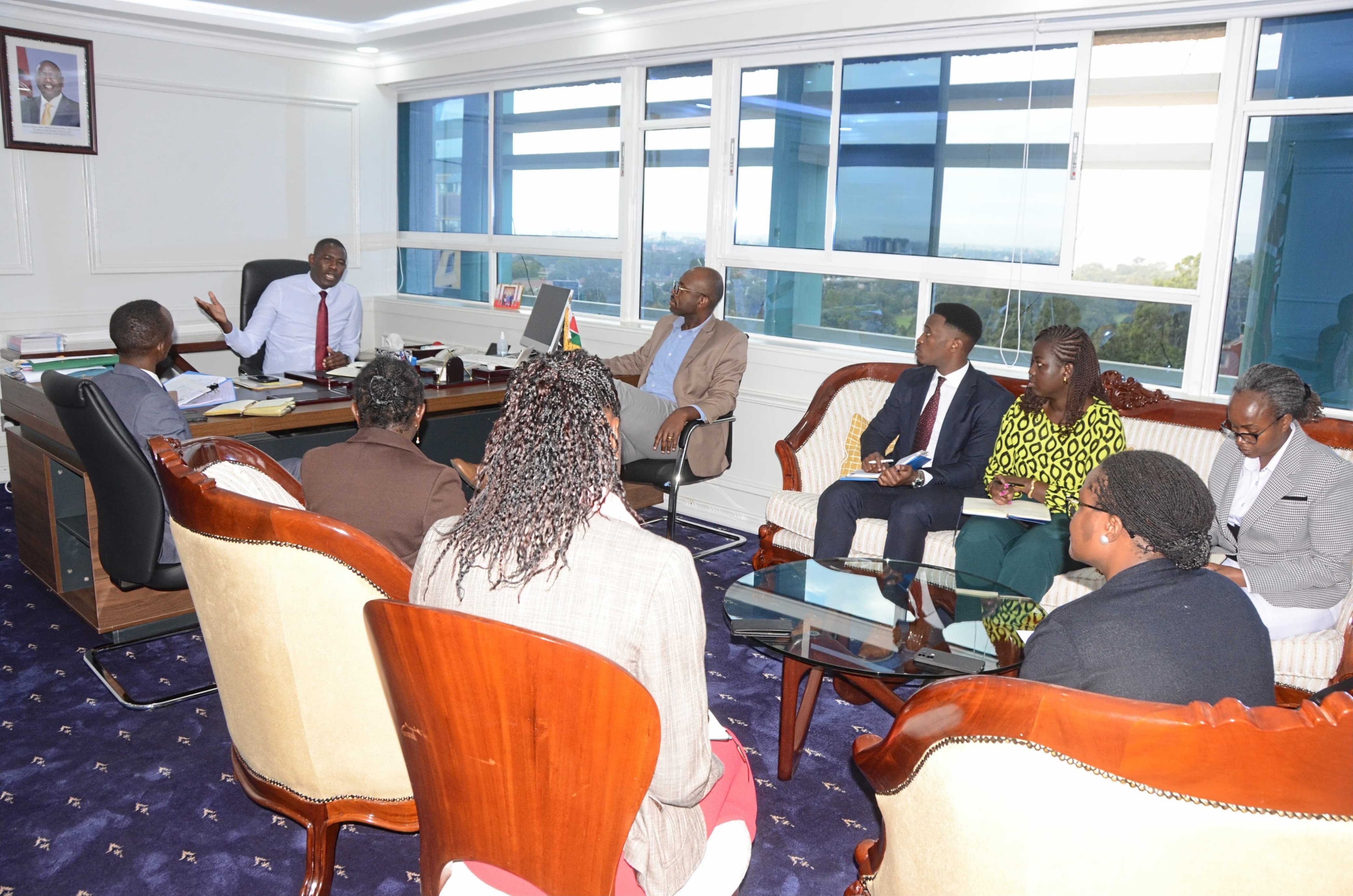 PS Ouma Oluga Engages Kenya Dental Association on Boosting Oral Health Education and Services