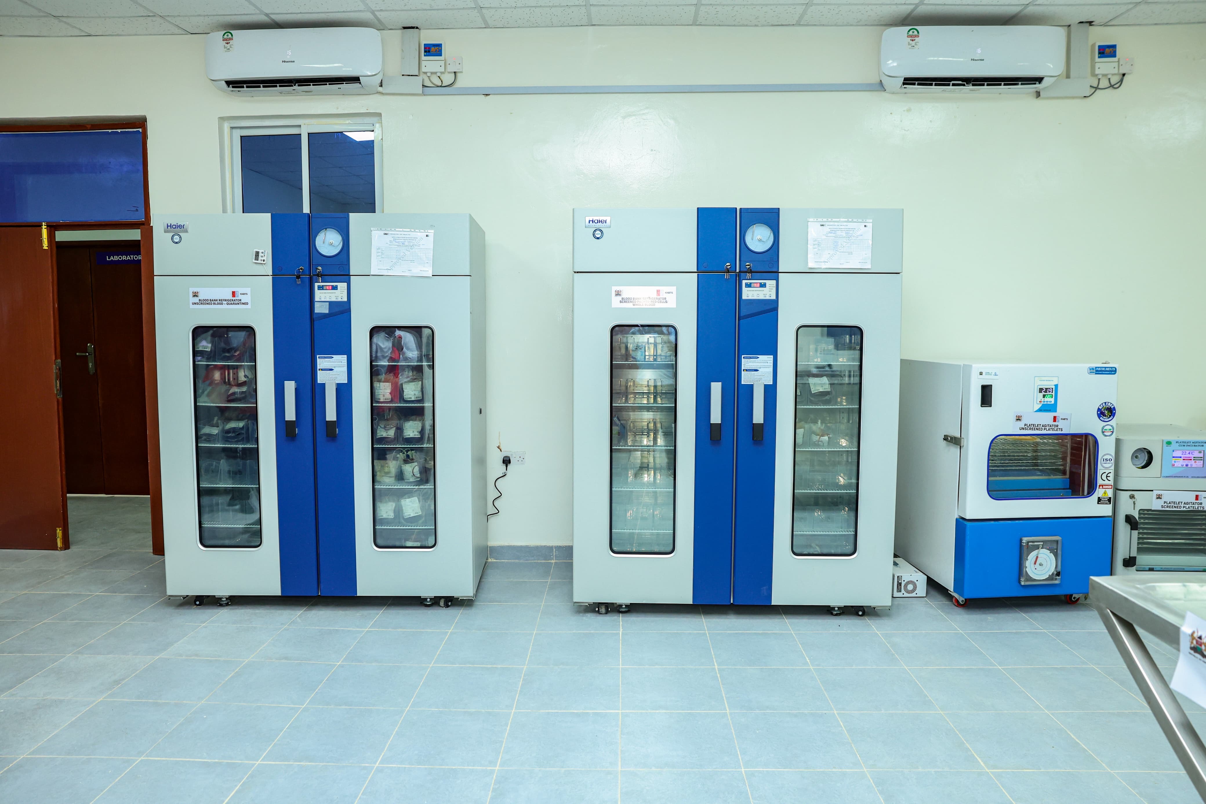 CS Duale Commissions Northern Regional Blood Transfusion Centre in Garissa