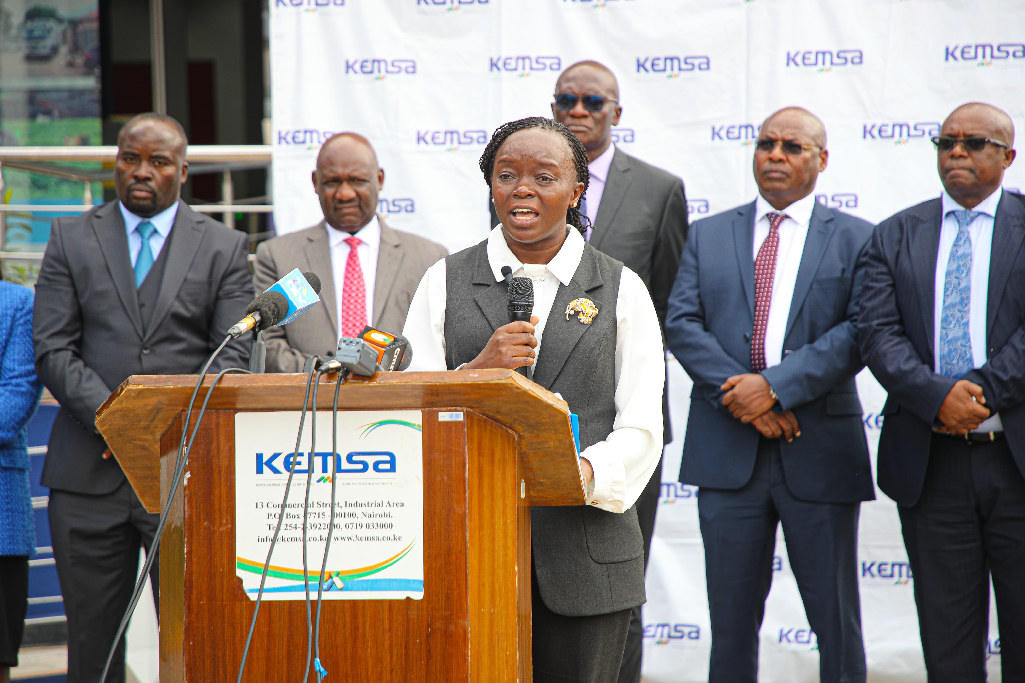 Cabinet Secretary for Health Flags Off Essential Health Products Ahead of SHA Rollout