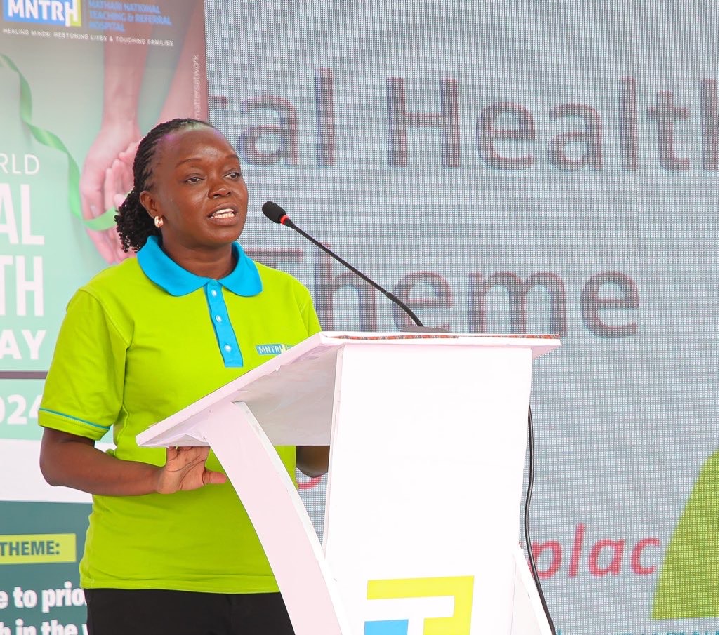 Cabinet Secretary Dr. Deborah Barasa Advocates for Mental Health Prioritization in Workplaces on World Mental Health Day