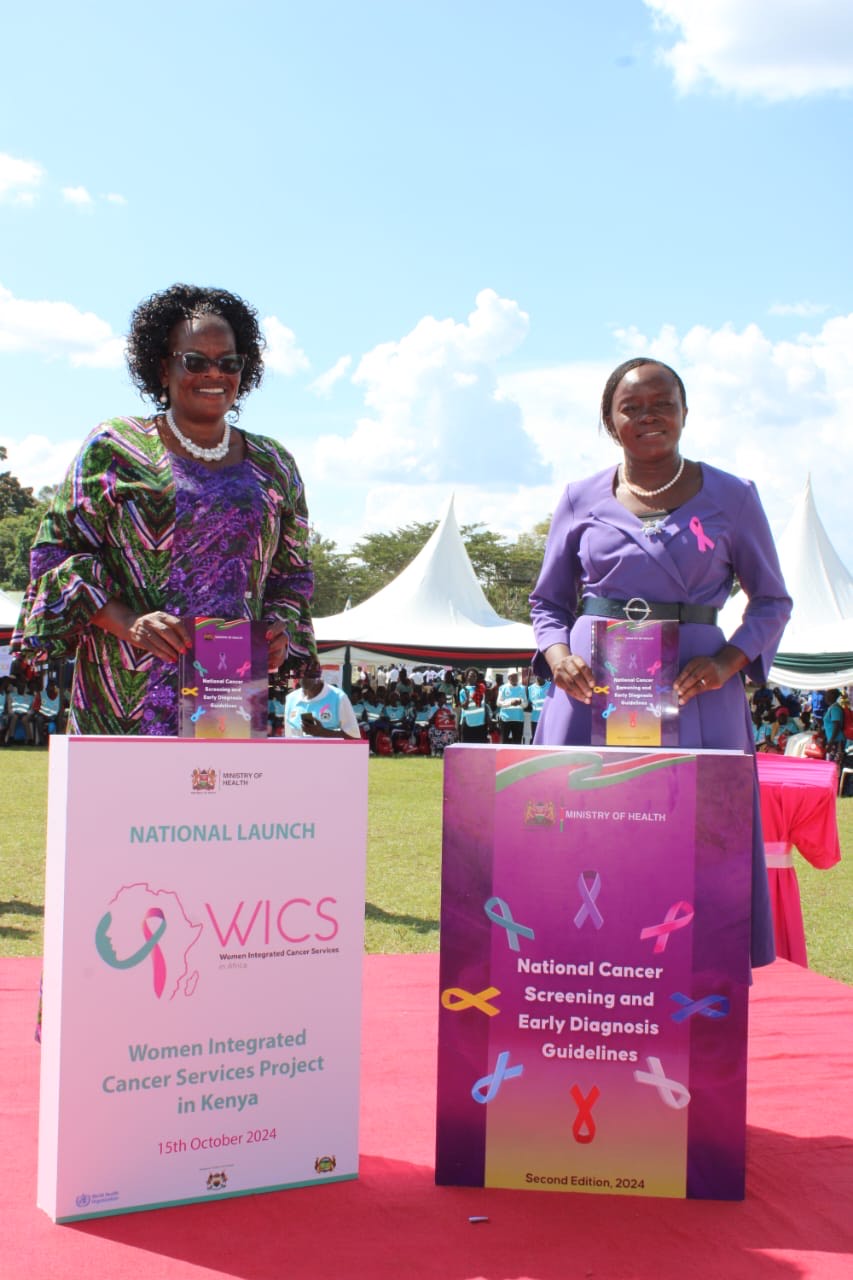 Health Cabinet Secretary Unveils Women’s Integrated Cancer Services Project to Improve Cancer Care