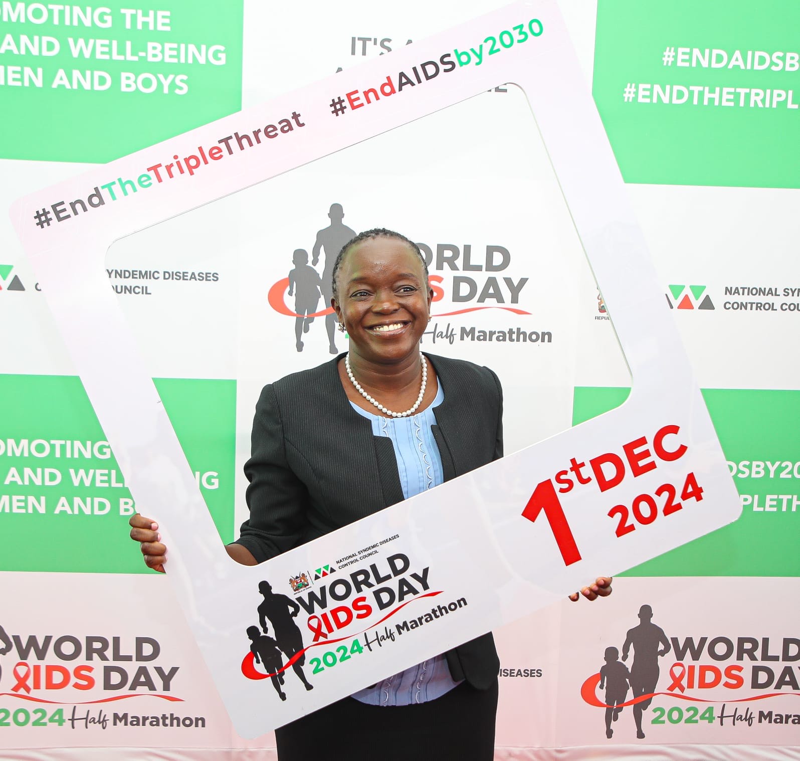 World AIDS Day 2024 Half Marathon Launched to Accelerate Kenya’s Fight Against HIV/AIDS