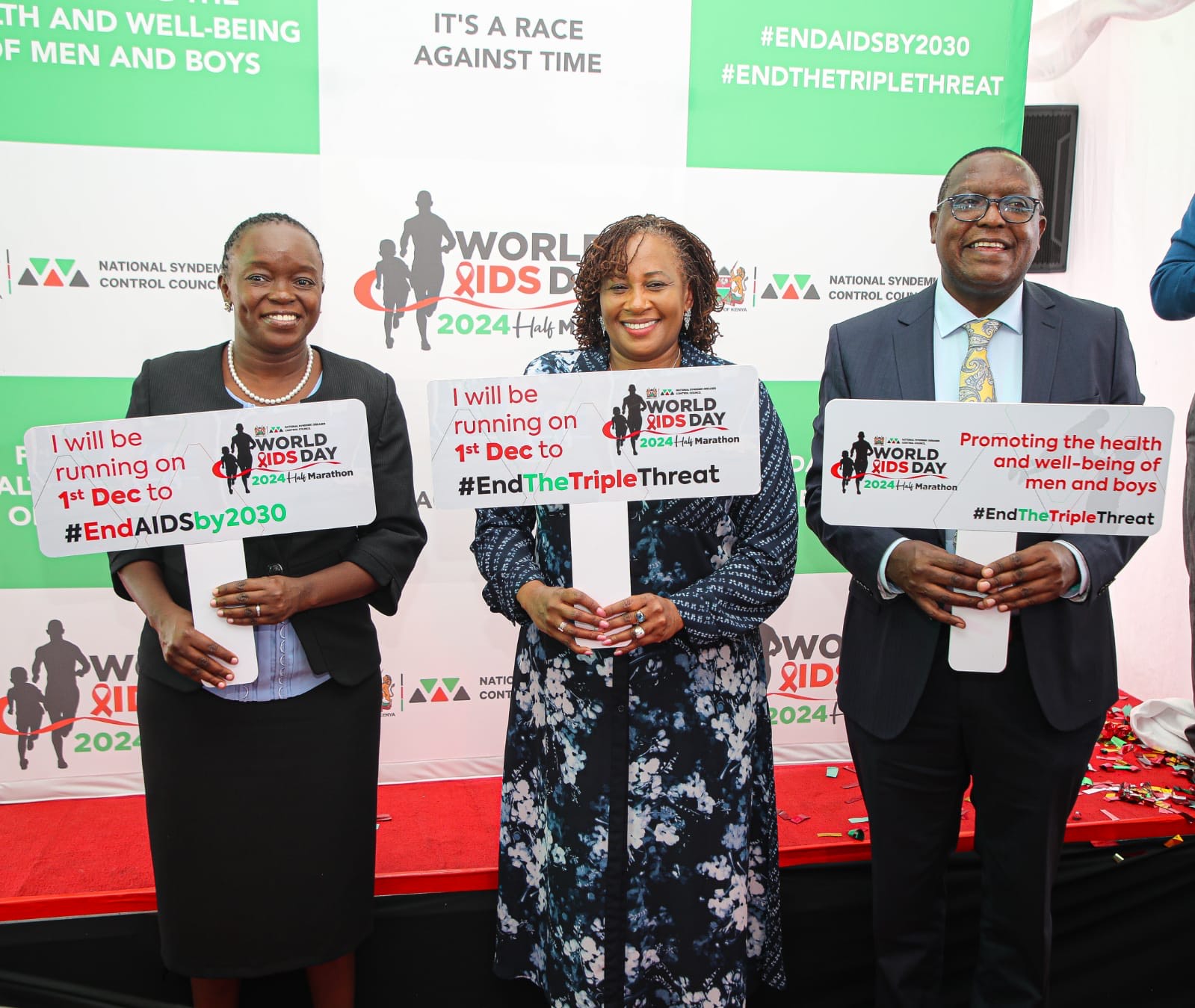 World AIDS Day 2024 Half Marathon Launched to Accelerate Kenya’s Fight Against HIV/AIDS