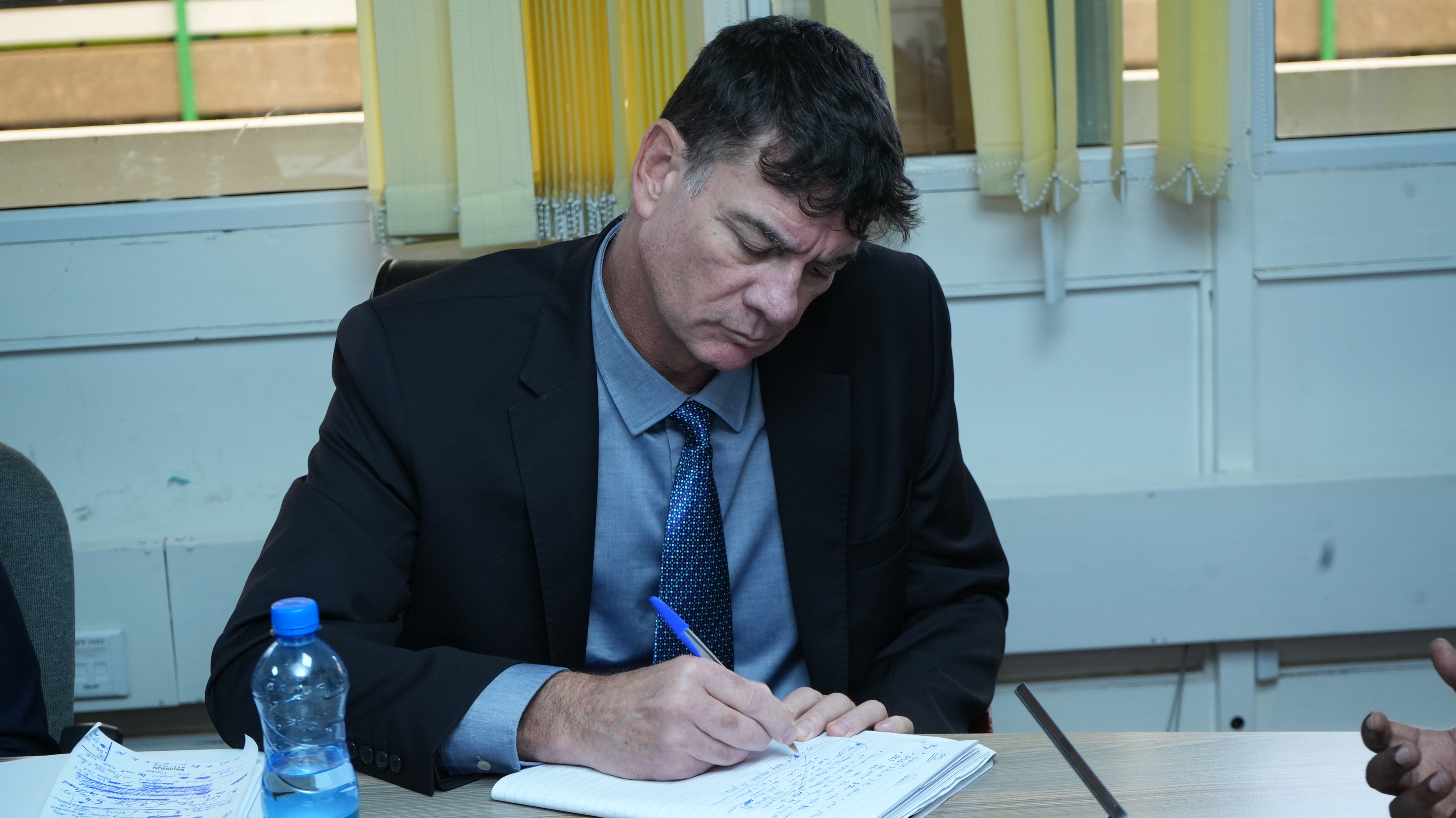 Ministry of Health Reviews Grant Cycle 7 Implementation with Global Fund Team