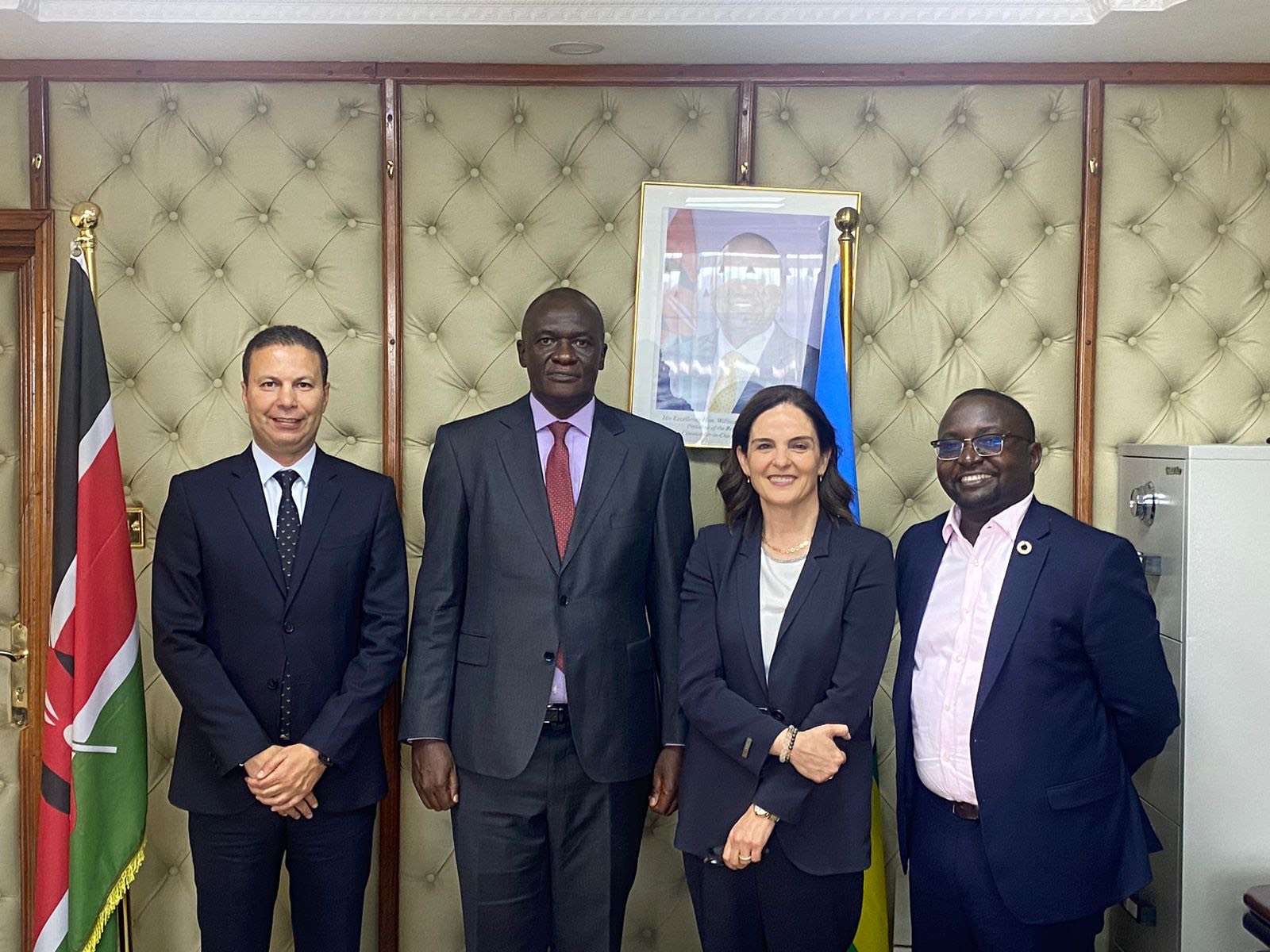 Director General for Health Meets Pfizer Team to Discuss Strengthening Health Systems