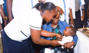 Measles rubella vaccination campaign