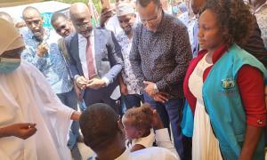 Measles rubella vaccination campaign