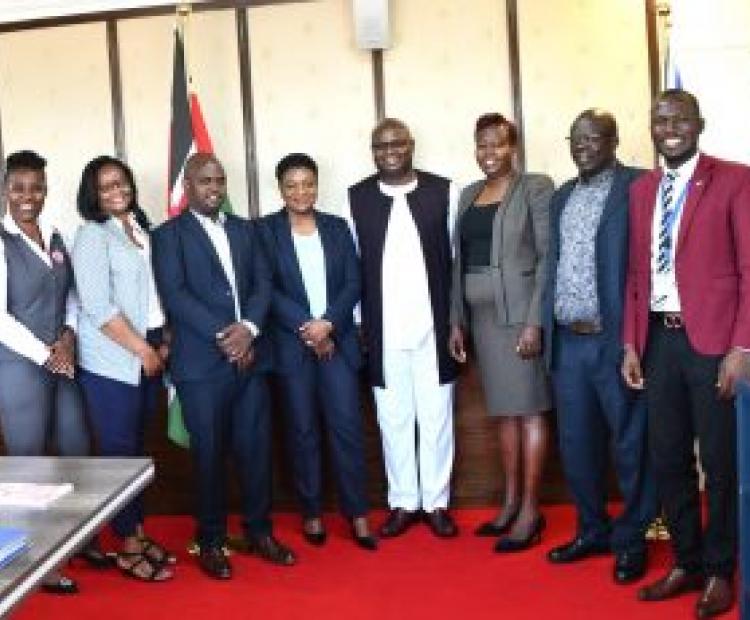 Cabinet Secretary For Health Meets With Kenya National Union Of Nurses To Discuss Key Issues