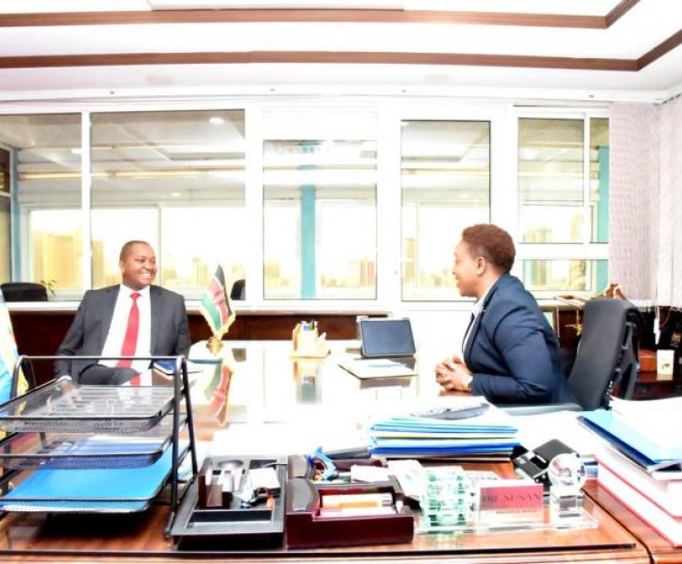 Health CS And KEMSA's New Chairperson Join Forces To Streamline Healthcare Services In Kenya