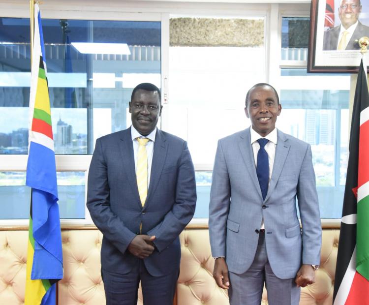 Governor Wamatangi And PS Tum Discuss Partnership For Improved Healthcare In Kiambu County