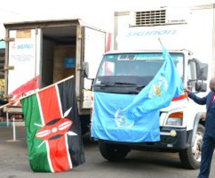 Boost For Drought Response Efforts As WHO Donates Ready To Use Therapeutic Food Worth Ksh.26,389,440.