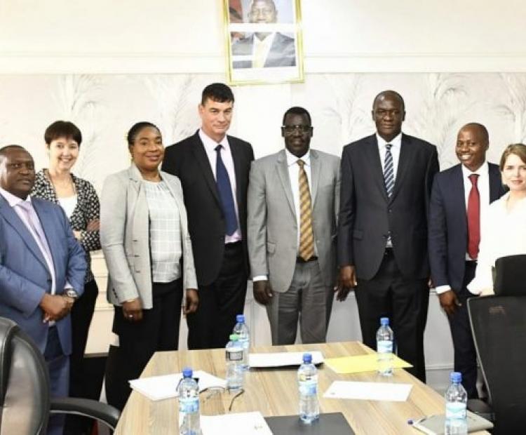 Boosting Healthcare In Kenya Global Fund Country Team Meets With PS Tum.